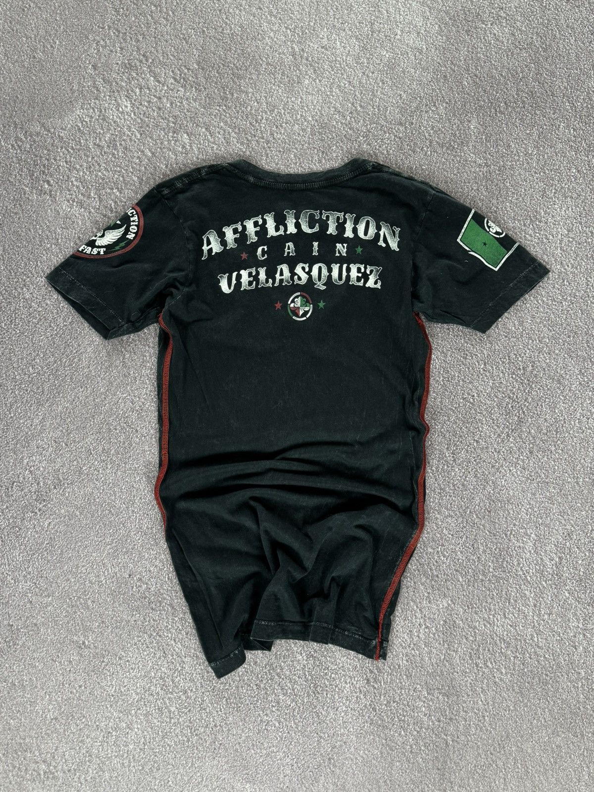 Affliction Affliction Cyber Grunge Slim Fit Rare T-Shirt Size US S / EU 44-46 / 1 - 8 Thumbnail