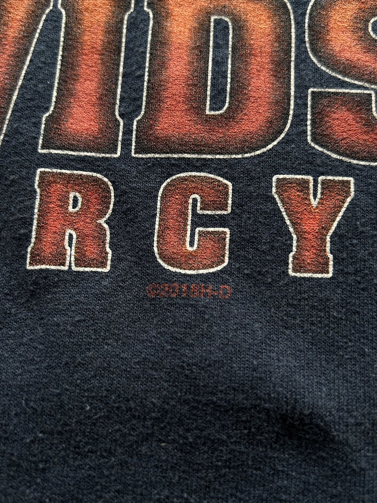 Harley Davidson × Vintage Vintage Harley Davidson hoodie Spell out Size US XL / EU 56 / 4 - 6 Thumbnail