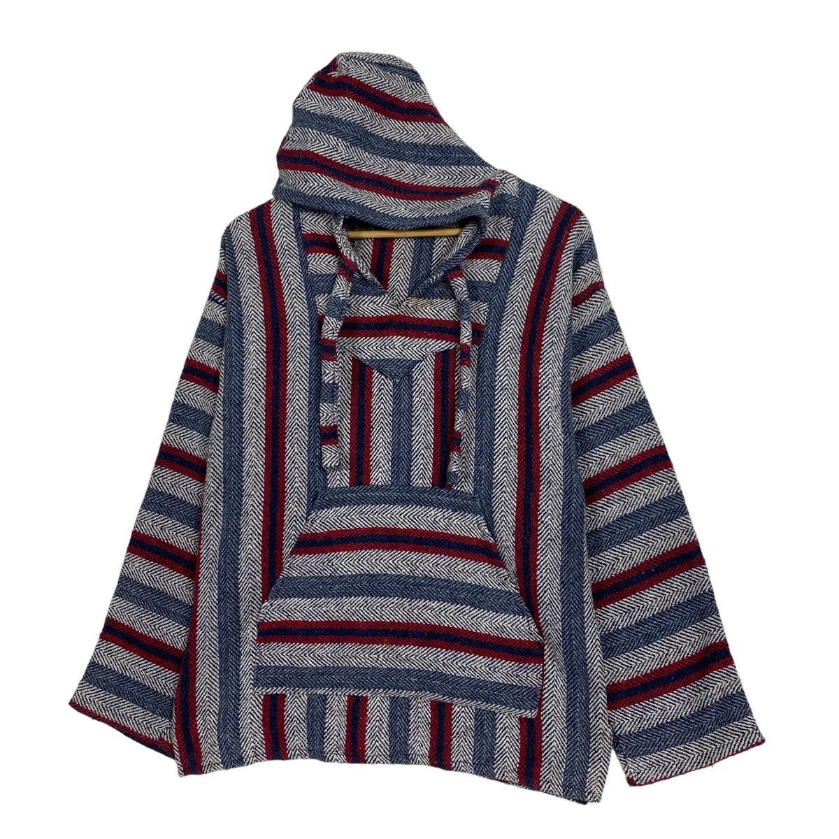 Vintage Salgado stripped baja hoodie unisex Size US S / EU 44-46 / 1 - 2 Thumbnail