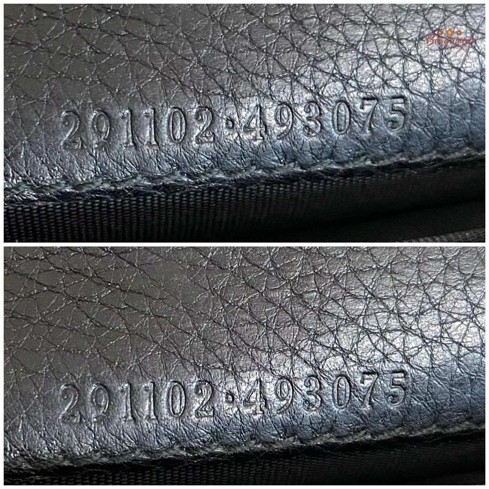 Gucci GUCCI Pebbled Leather Soho G Zip Around Long Wallet Size ONE SIZE - 7 Thumbnail