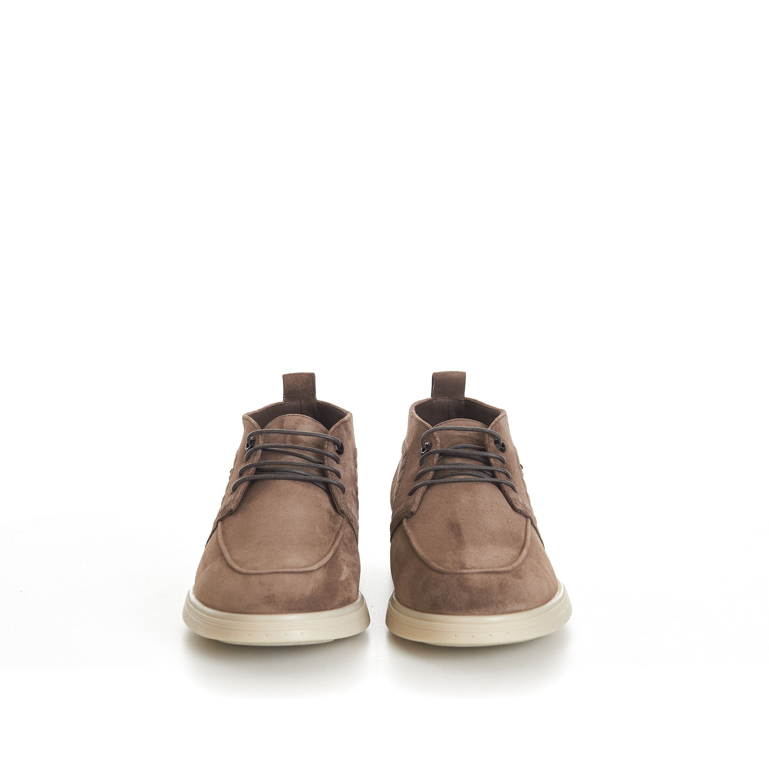 Stefano Ricci Brown Suede Lace Up Chukka Boots With Rubber Soles Size US 11 / EU 44 - 2 Thumbnail