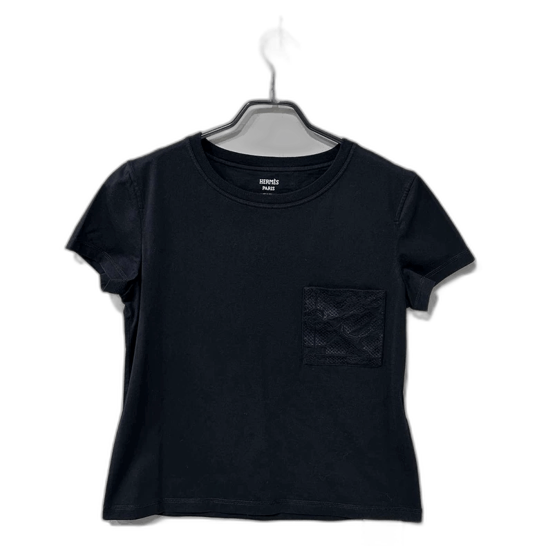 Hermes Hermes Short Sleeve Logo TShirt-2506 Size S / US 4 / IT 40 - 1 Thumbnail