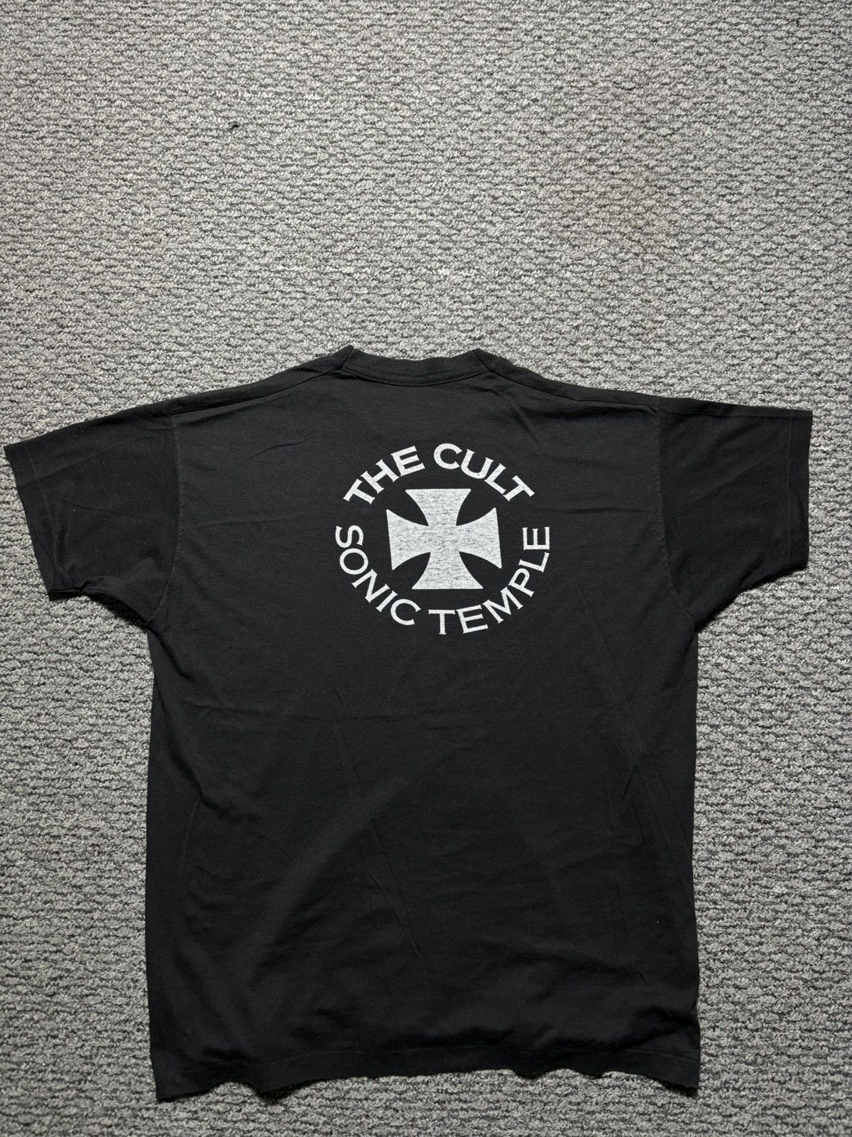 Band Tees 1989 The Cult Sonic Temple T-Shirt single stitch Size US XXL / EU 58 / 5 - 2 Thumbnail