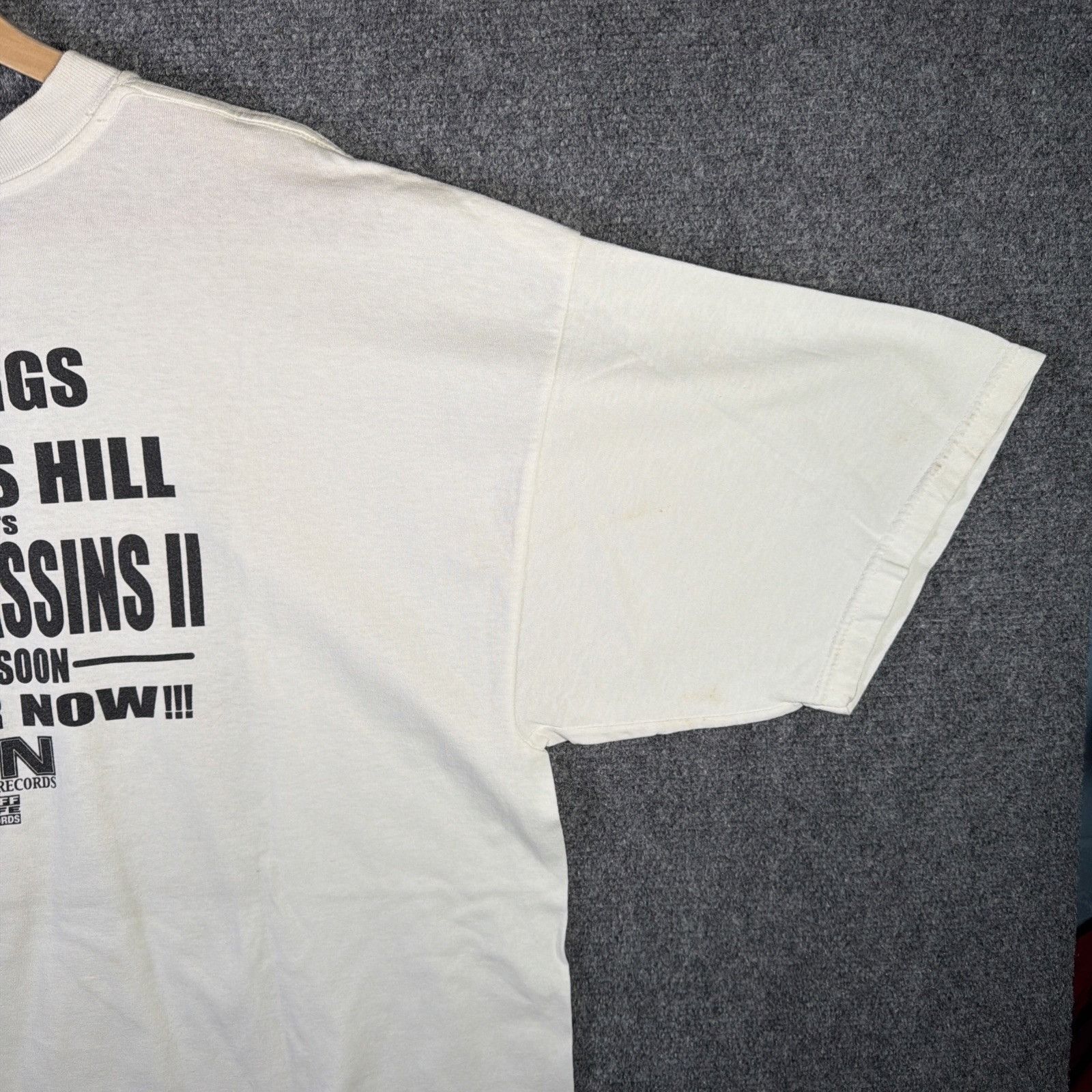Rap Tees Vintage Cypress Hill Shirt Mens 2XL White 90s DJ Muggs Rap T Size US XXL / EU 58 / 5 - 3 Thumbnail