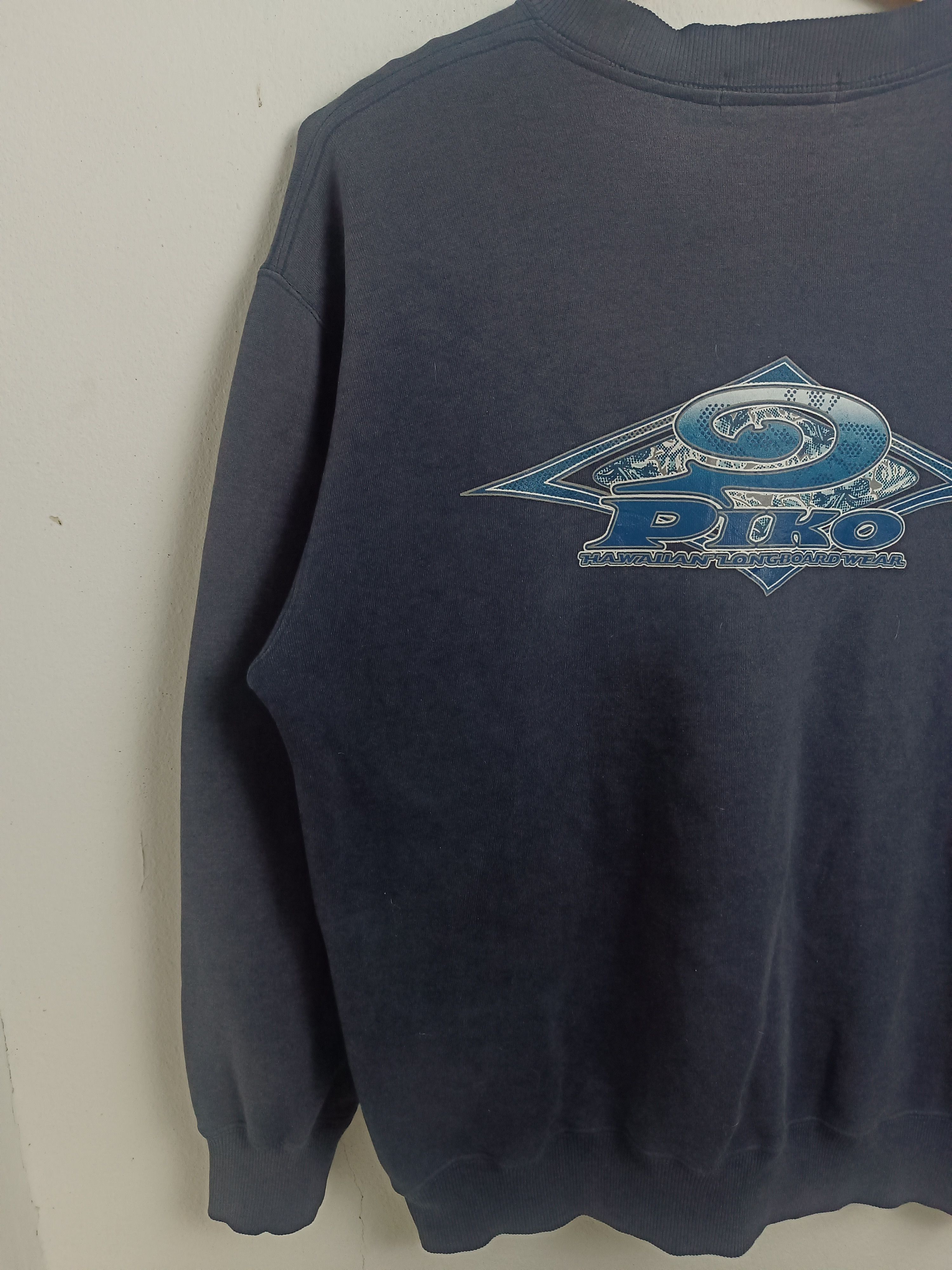 Vintage THRASHED FADED VINTAGE 90'S PIKO LONGBOARD WEAR VERY RARE Size US L / EU 52-54 / 3 - 12 Thumbnail