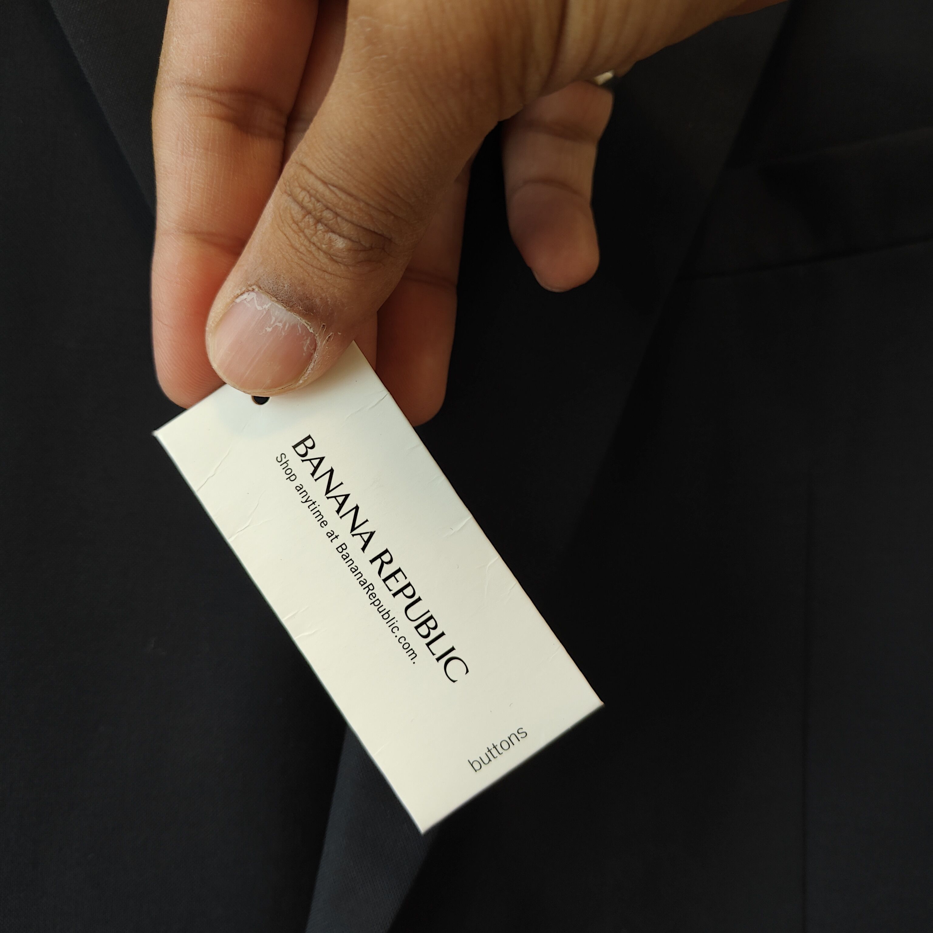 Banana Republic 2000s wool navy suit full set $800 Size 38R - 24 Thumbnail