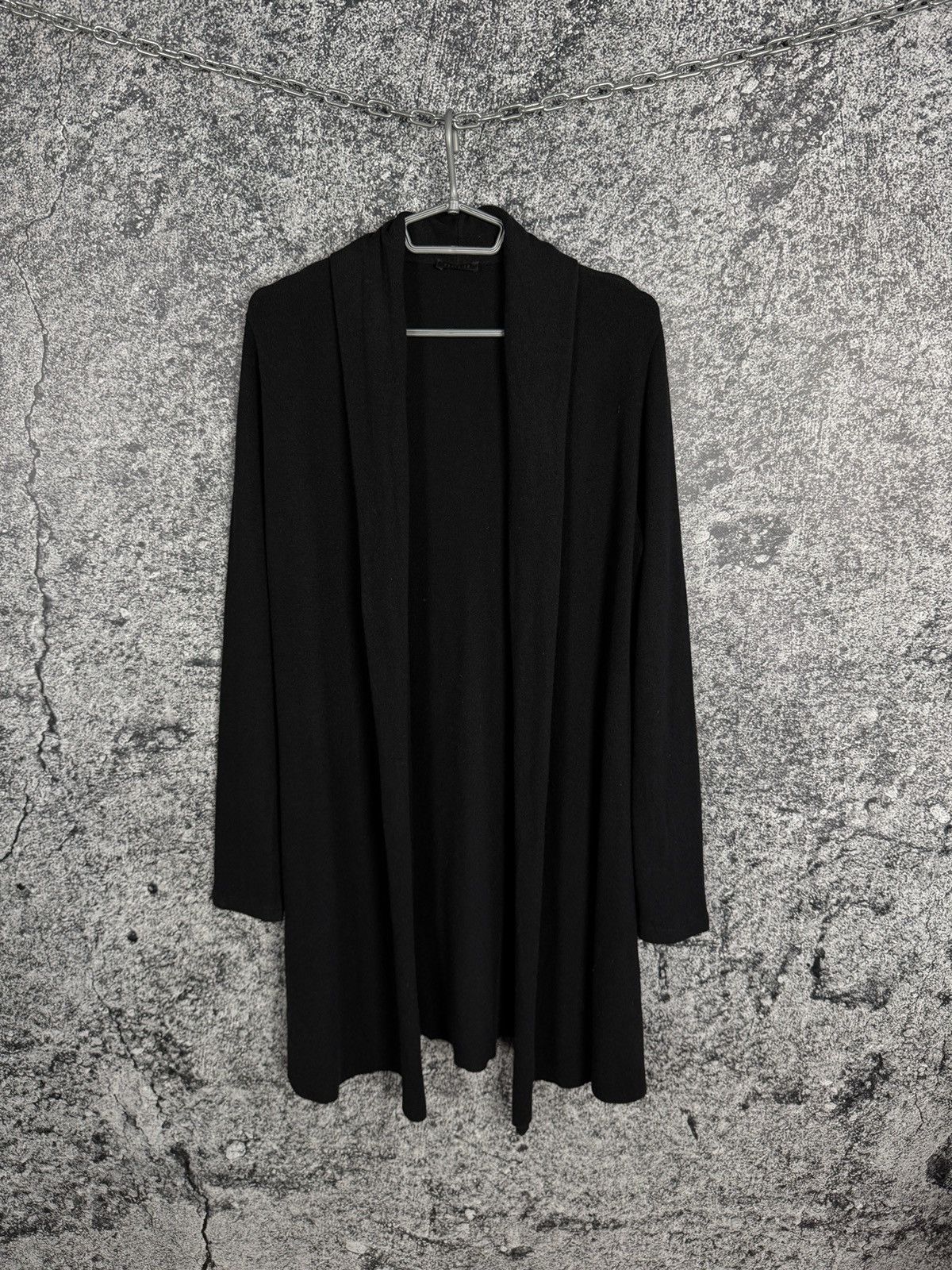 Peserico Peserico Black Open Front Cardigan Jacket Italy Size 44 Size M / US 6-8 / IT 42-44 - 1 Thumbnail
