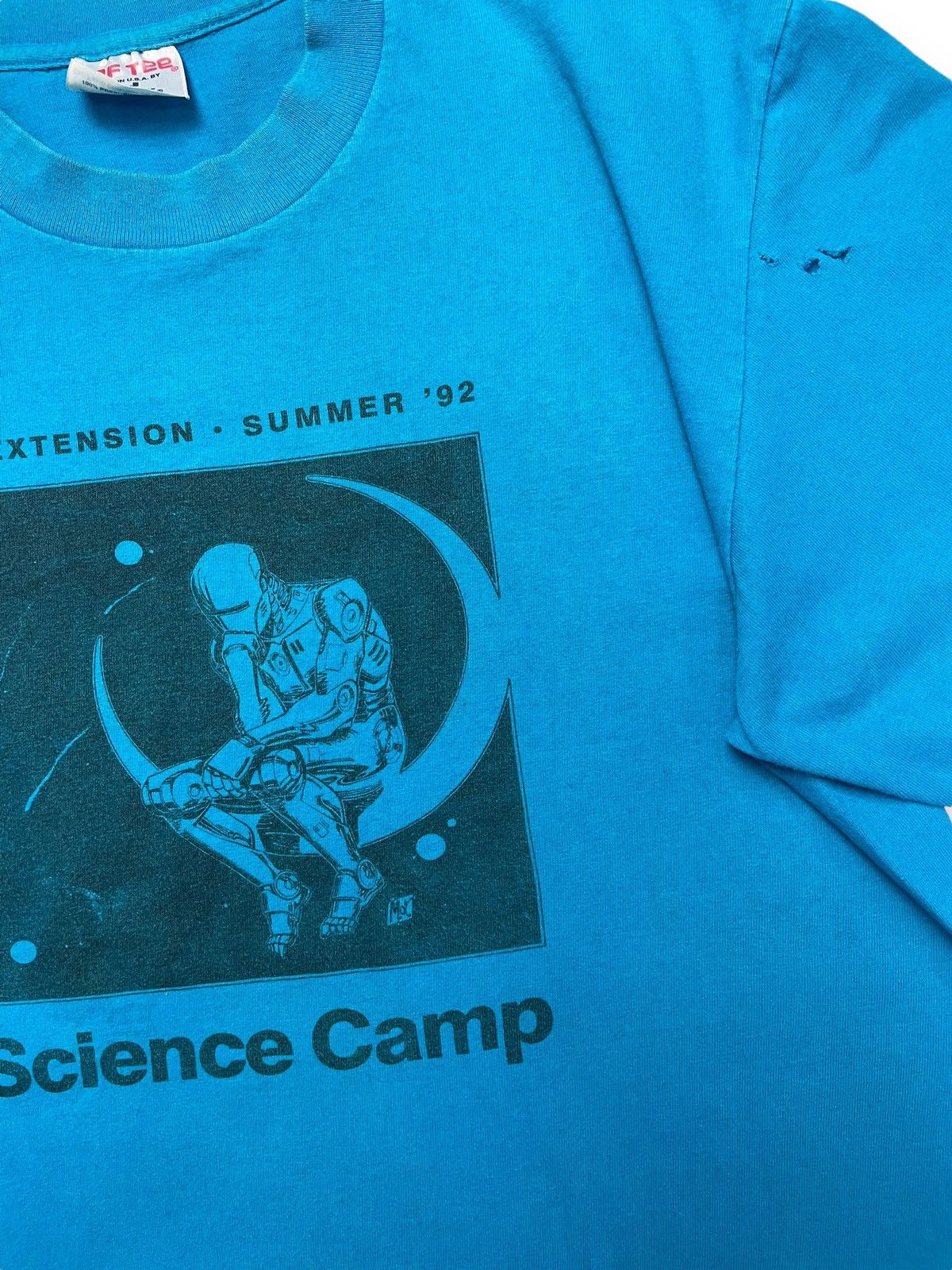 Arts & Science × Club Sorayama × Vintage Vintage Sorayama UCI Sciene Extension Camp Shirt Size US L / EU 52-54 / 3 - 4 Thumbnail