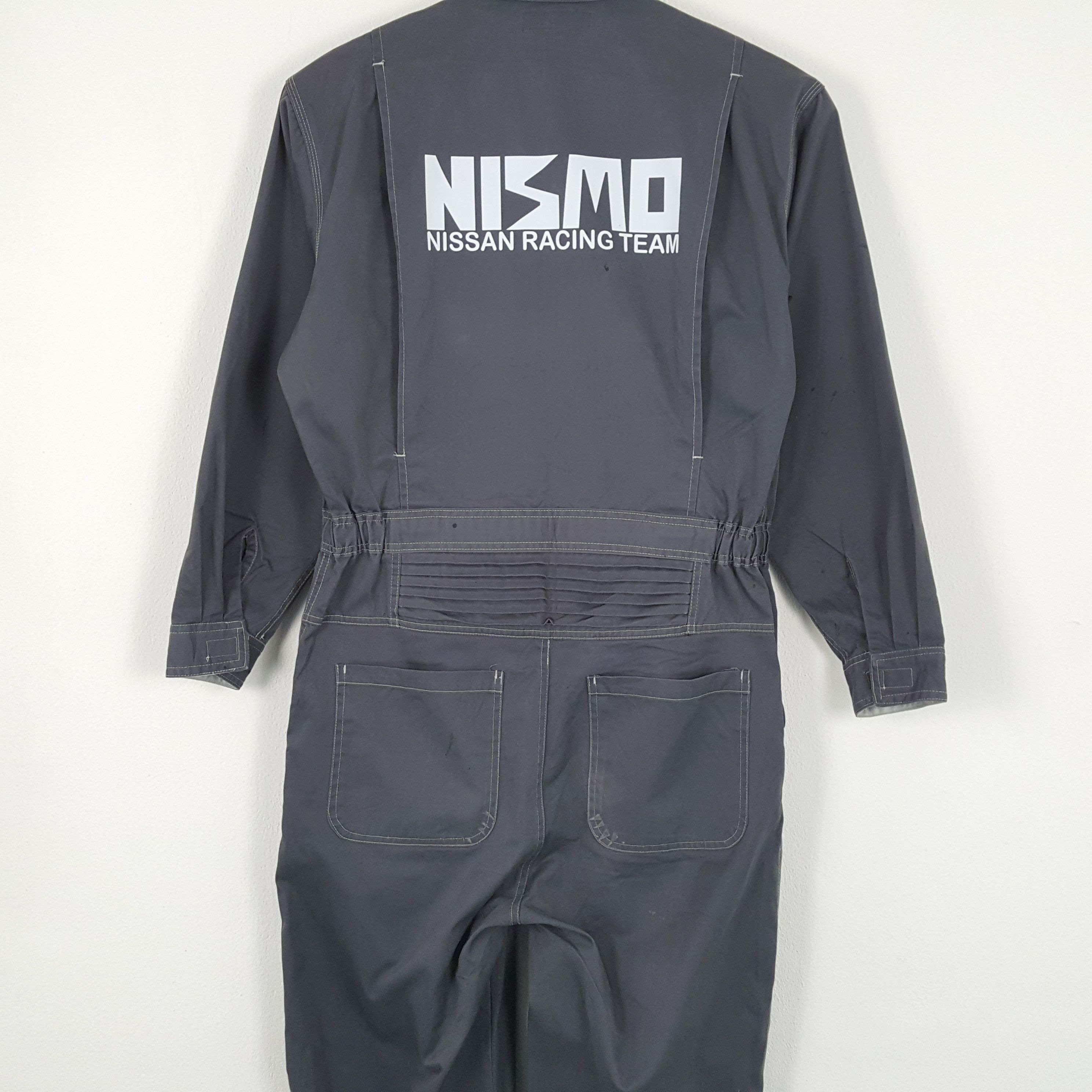 Japanese Brand × Vintage NISMO NISSAN RACING TEAM Workwear Custom Coverall Jacket Size US L / EU 52-54 / 3 - 2 Thumbnail