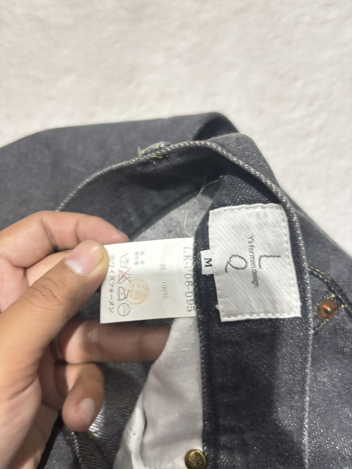 Y's for Men 90s y’s for men yohji yamamoto denim Size US 30 / EU 46 - 7 Thumbnail