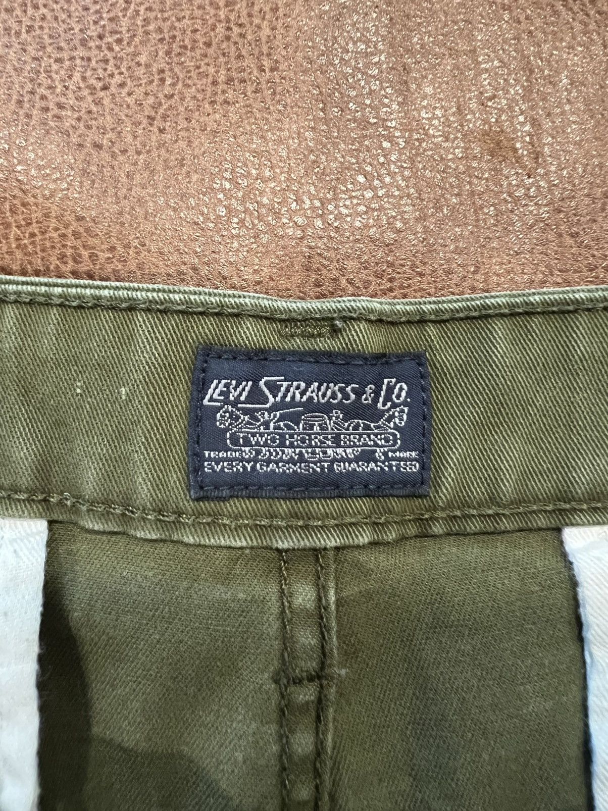 Levi's Levi’s Slim Green Cargo Pants Size US 30 / EU 46 - 5 Thumbnail