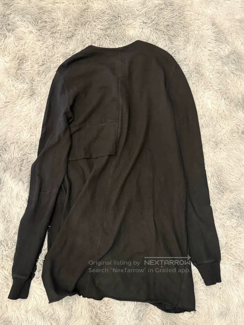 Rick Owens RICK OWENS Extra-long hoodie base layer Size US S / EU 44-46 / 1 - 9 Thumbnail