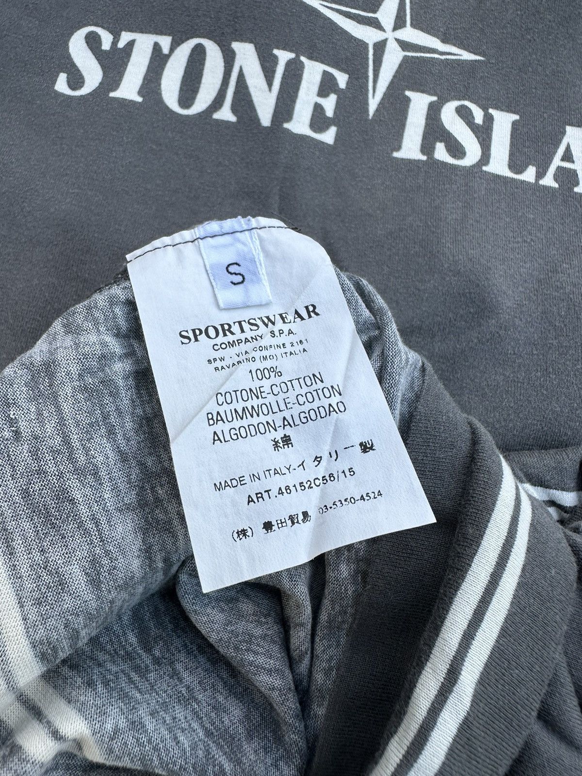 Stone Island × Vintage SS 2007 Stone Island Tee Size US M / EU 48-50 / 2 - 5 Thumbnail