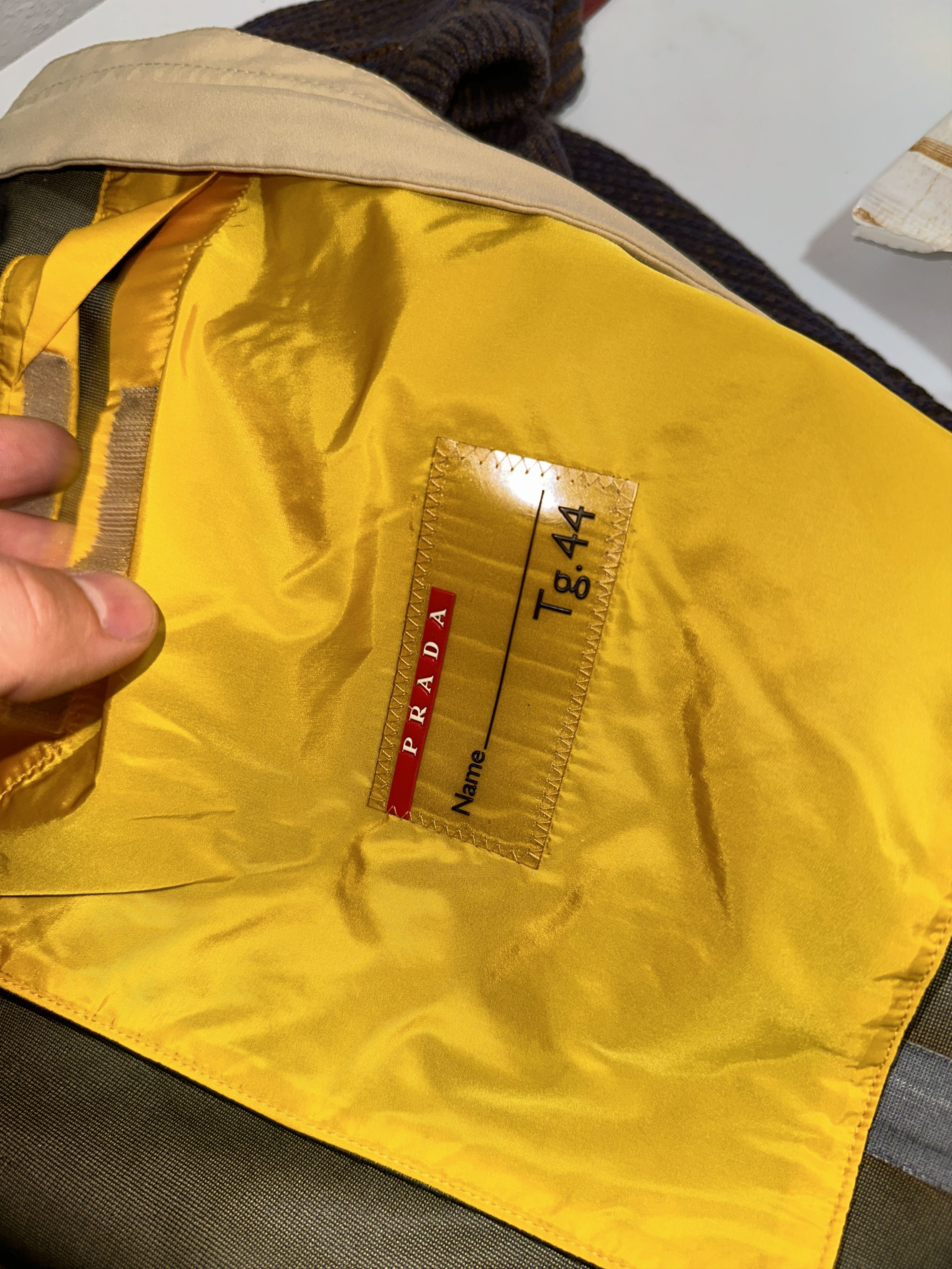 Prada Art 108211 Prada Goretex Light Jacket Trench Coat Size 44 Size M / US 6-8 / IT 42-44 - 10 Thumbnail