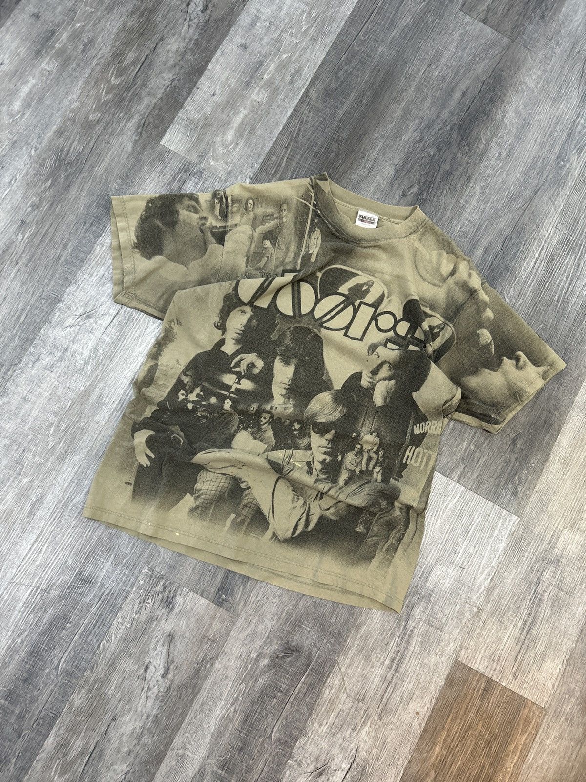 Band Tees × Vintage Vintage The Doors AOP Band Shirt Size US XL / EU 56 / 4 - 1 Thumbnail
