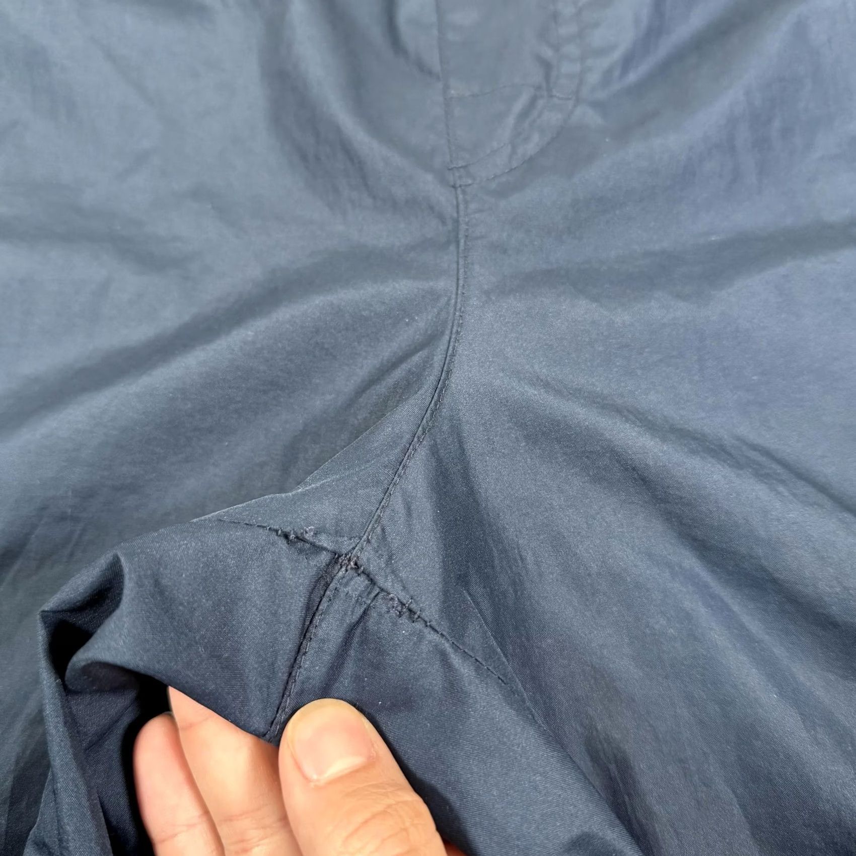 Nike VINTAGE Nike Pants Men Large Blue Track Windbreaker Baggy Loose Gym Work Out Y2K Size US 33 - 6 Thumbnail