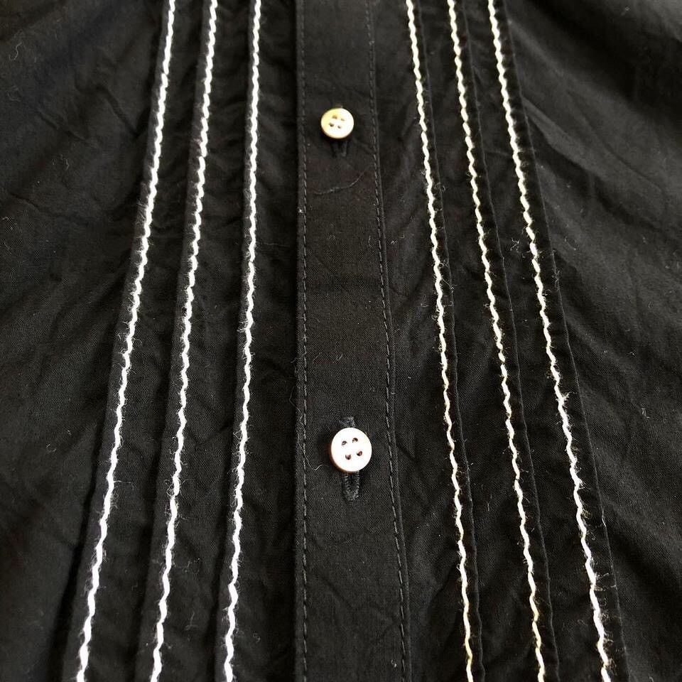 Yasuyuki Ishii striped button up shirt