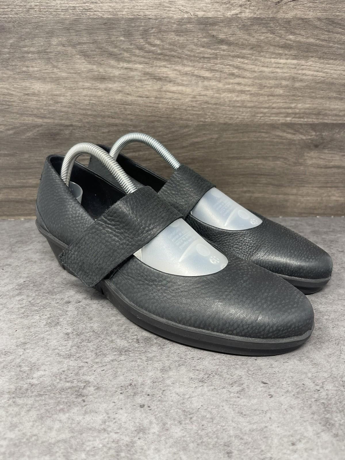 Ecco ECCO Shoes Womens Size 9 (40) Skyler Mary Jane Wedges Black Size US 9 / IT 39 - 4 Thumbnail
