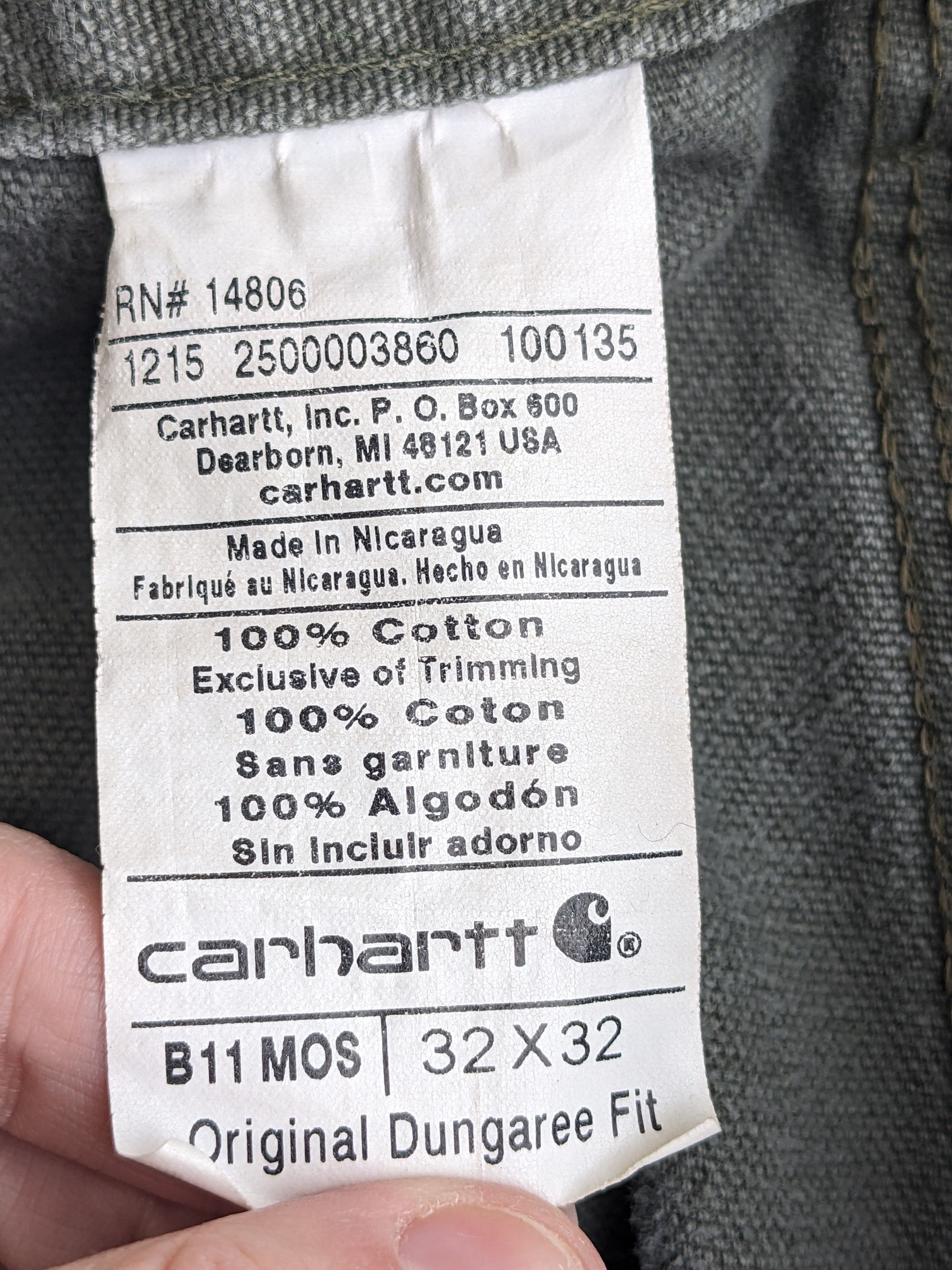 Carhartt × Vintage Vintage Carhartt Carpenter Pants Size US 31 - 10 Thumbnail