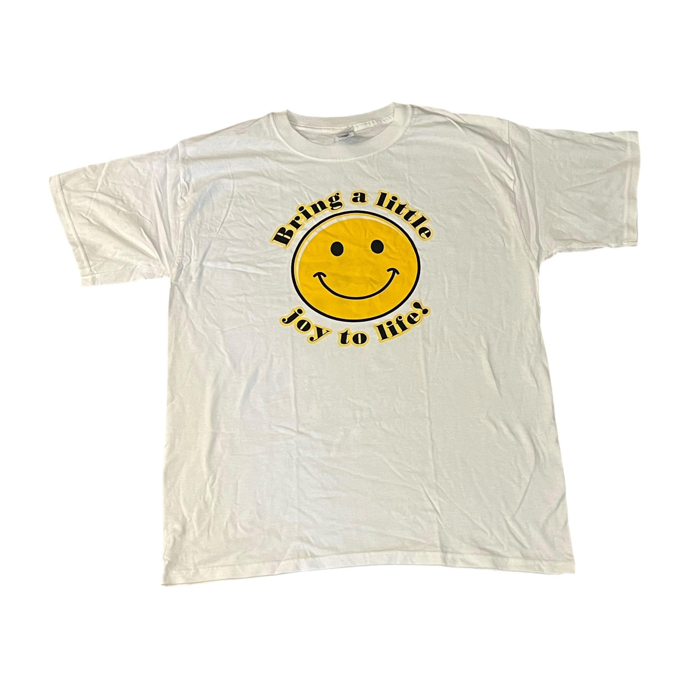 Vintage VINTAGE Smiley Face T Shirt Size US L / EU 52-54 / 3 - 1 Thumbnail