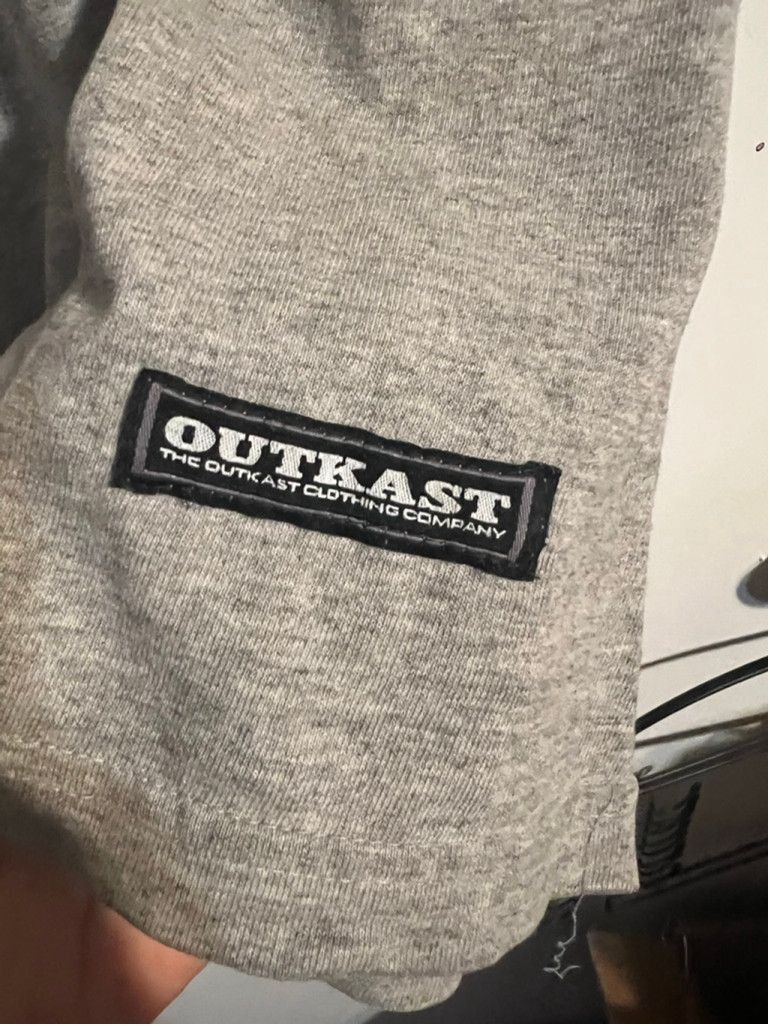 Outkast Men's Outkast Grey Silver Graphic Short Sleeve TShirt Size L Size US L / EU 52-54 / 3 - 3 Thumbnail