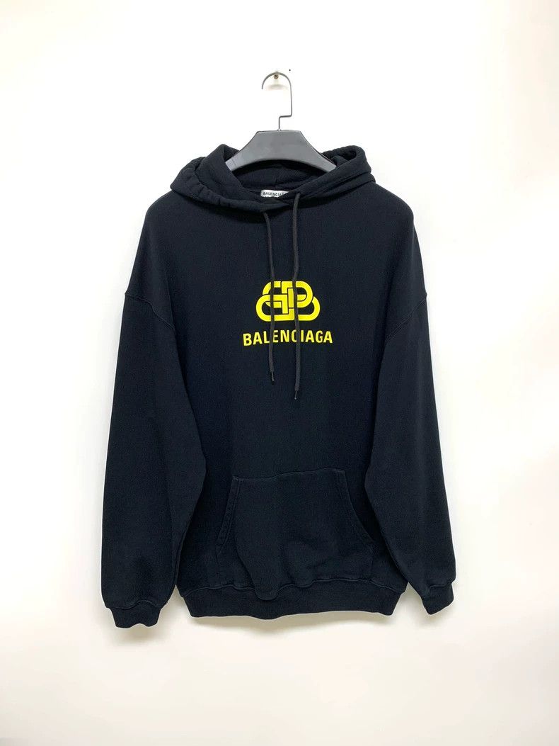 Balenciaga Balenciaga Double B Buckle Classic Printed Hoodie Sweatshi Size US XS / EU 42 / 0 - 1 Thumbnail