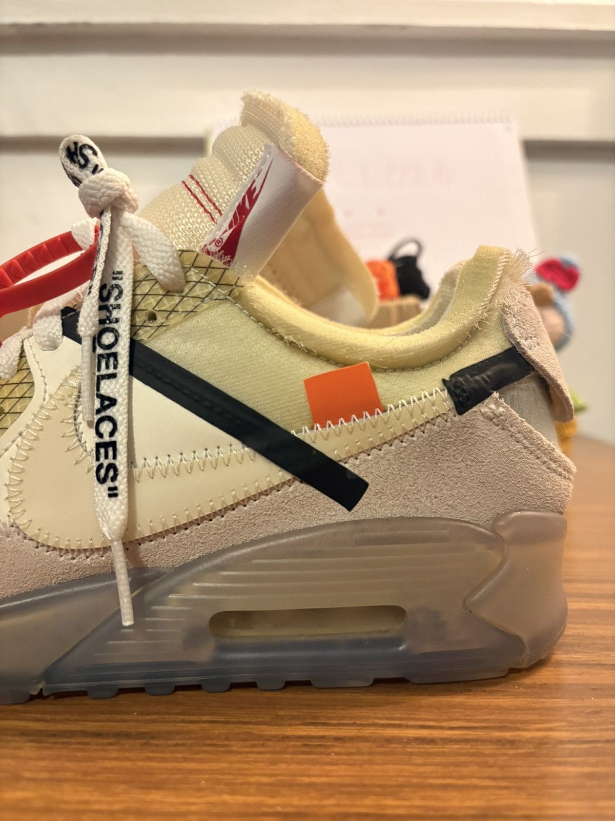 Nike × Off-White Off-White x Nike Air Max 90 “The Ten” US7 Size US 7 / EU 40 - 11 Thumbnail
