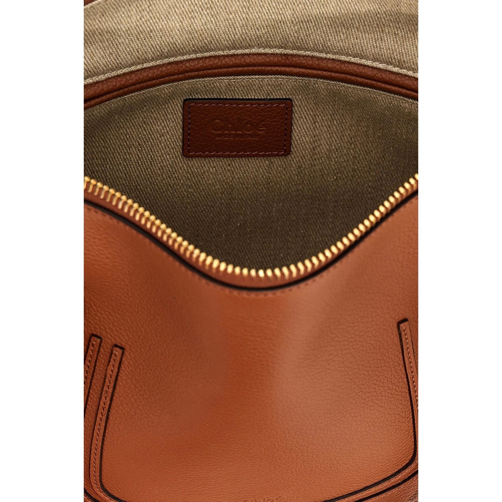 Chloe Chloe Hobo Tan Grained Leather Shoulder Bag New & Authentic Size ONE SIZE - 4 Thumbnail