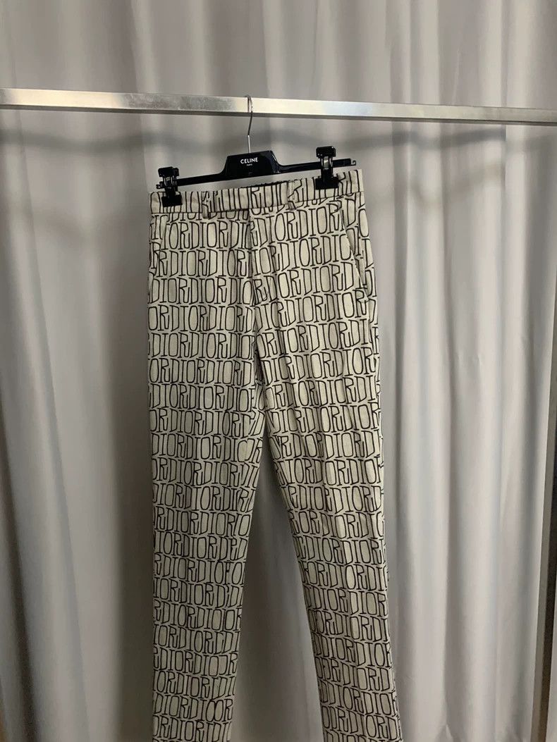Dior Dior full logo pants Size US 28 / EU 44 - 1 Thumbnail