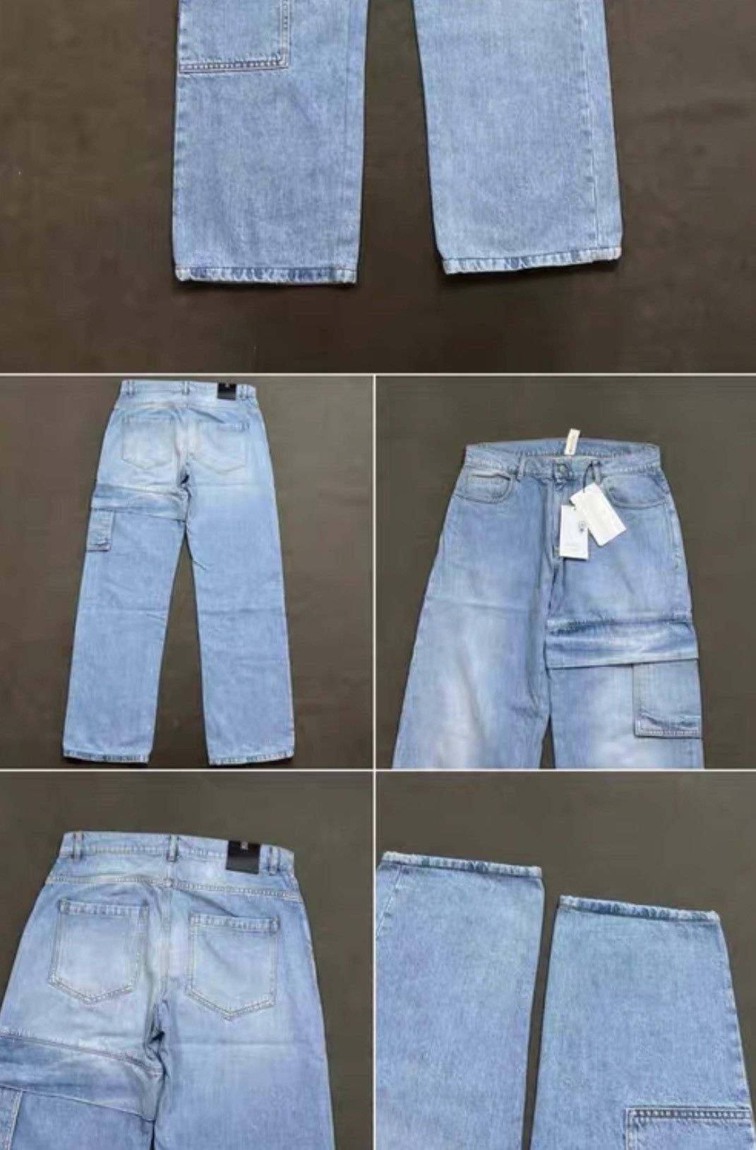 1017 ALYX 9SM 1017 ALYX 9SM Washed Loose Straight-Leg Jeans J40 Size US 34 / EU 50 - 2 Thumbnail