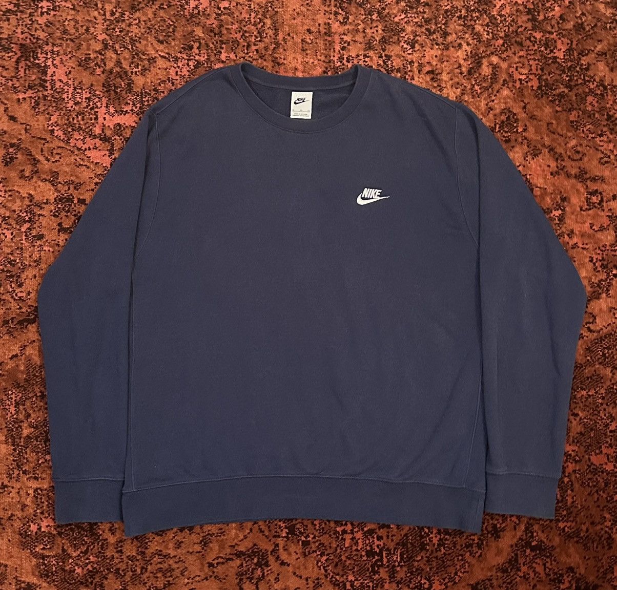 Nike Nike Sweatshirt Small Nike Logo Embroidered Size US XL / EU 56 / 4 - 1 Thumbnail