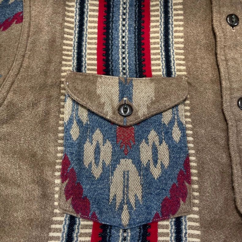 RRL Ralph Lauren RRL Ralph Lauren Southwest style shirt Size US M / EU 48-50 / 2 - 9 Thumbnail