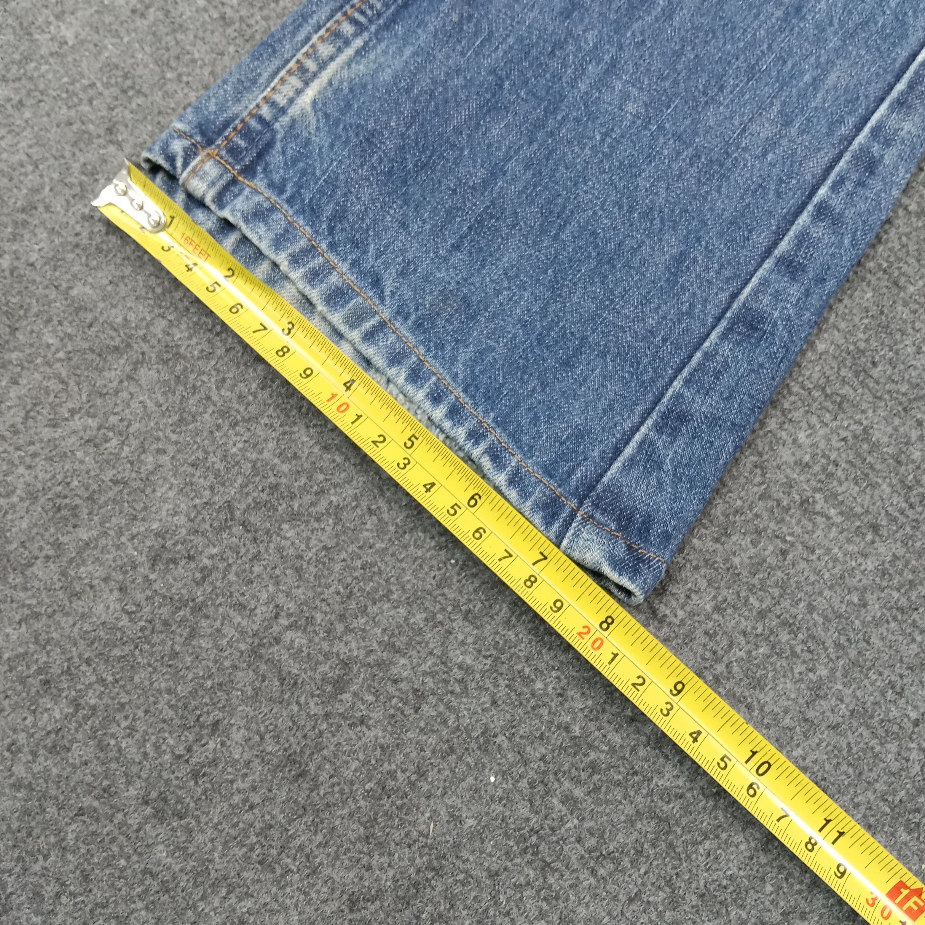 Hysteric Glamour Hysterics Raider Flare Custom Logo Jeans C265N8 Size US 29 - 14 Thumbnail
