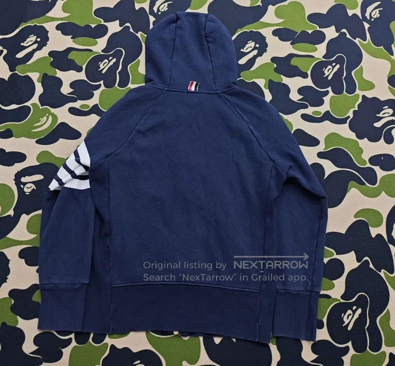 Thom Browne Thom Browne Blue and green zipper coat Size US S / EU 44-46 / 1 - 2 Thumbnail