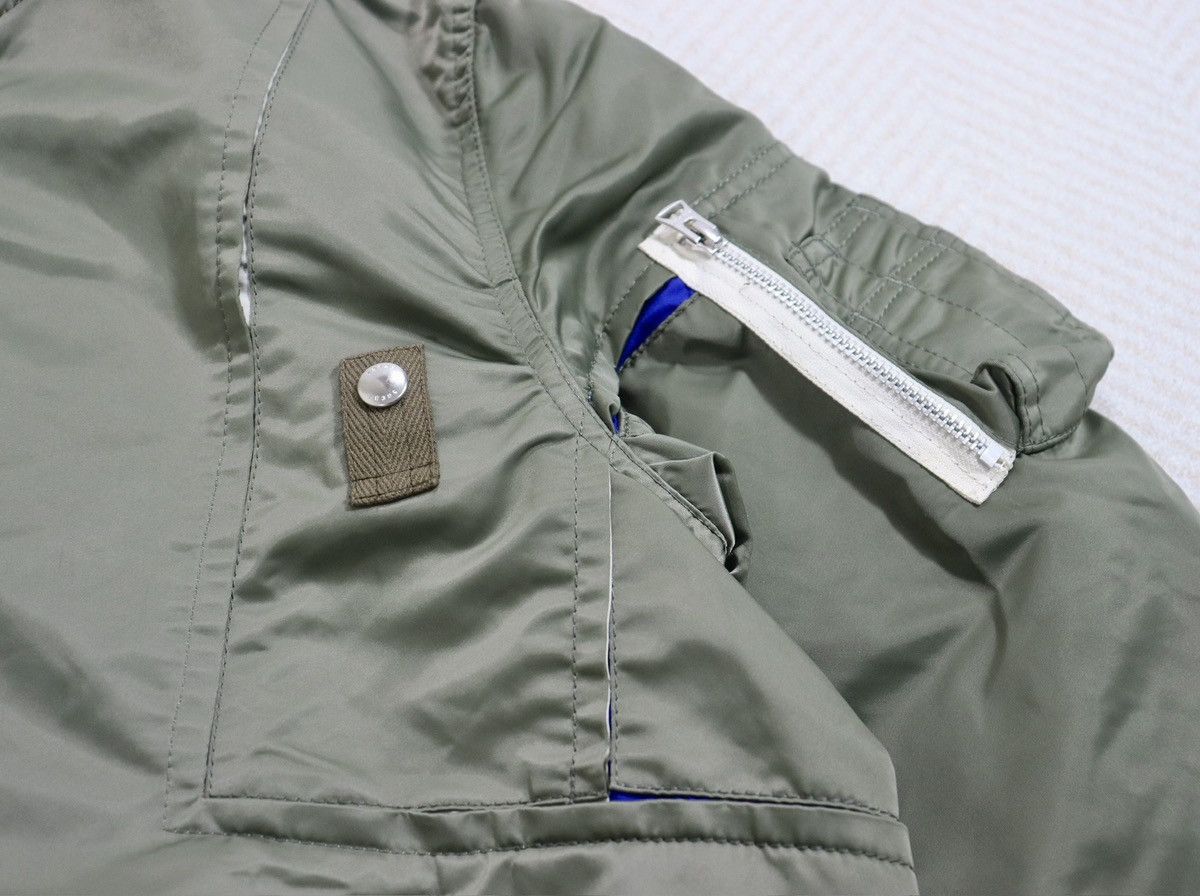 Sacai Sacai 21aw Nylon Twill Blouson MA1 Jacket size3 Size US L / EU 52-54 / 3 - 8 Thumbnail