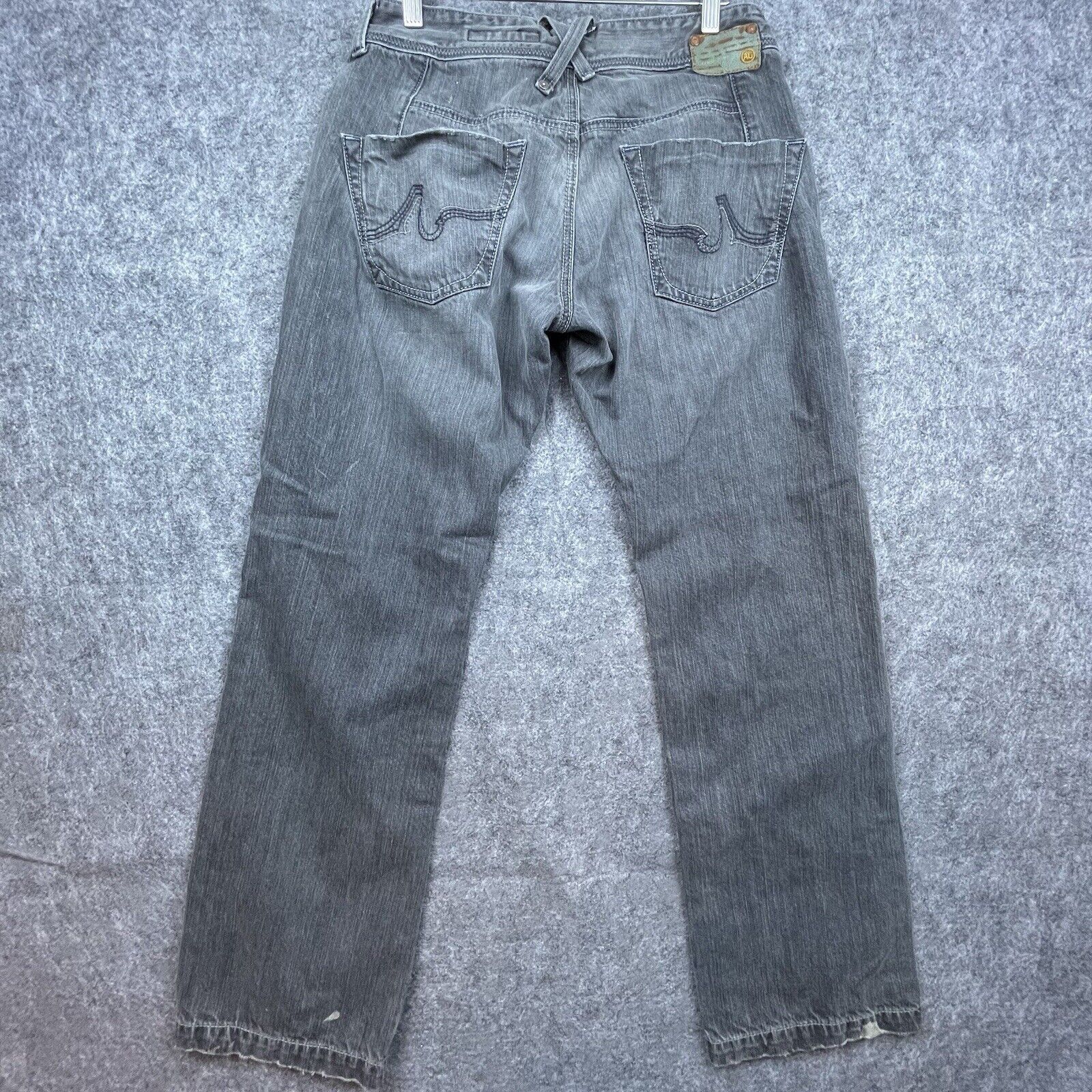 AG Adriano Goldschmied Adriano Goldschmied Jeans Mens 30 The Easton Grey Straight Size US 30 / EU 46 - 2 Thumbnail