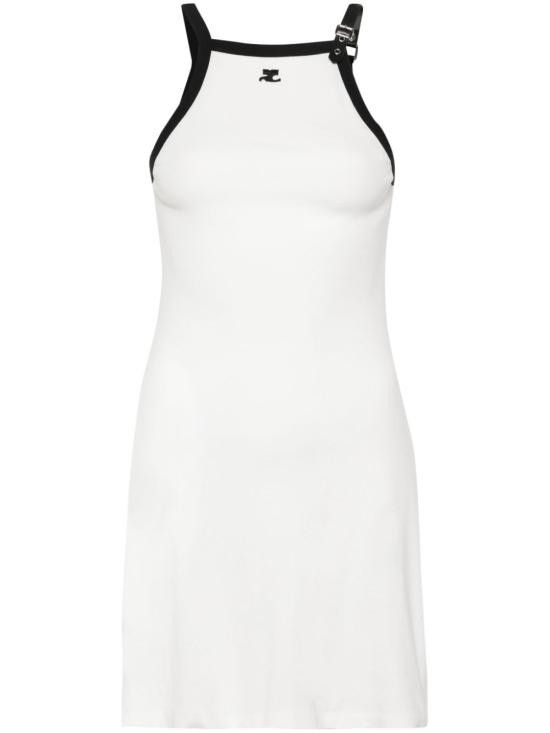 Courreges COURREGES Women Short Skirts 124JRO364JS0070 0098 White Size M / US 6-8 / IT 42-44 - 1 Thumbnail