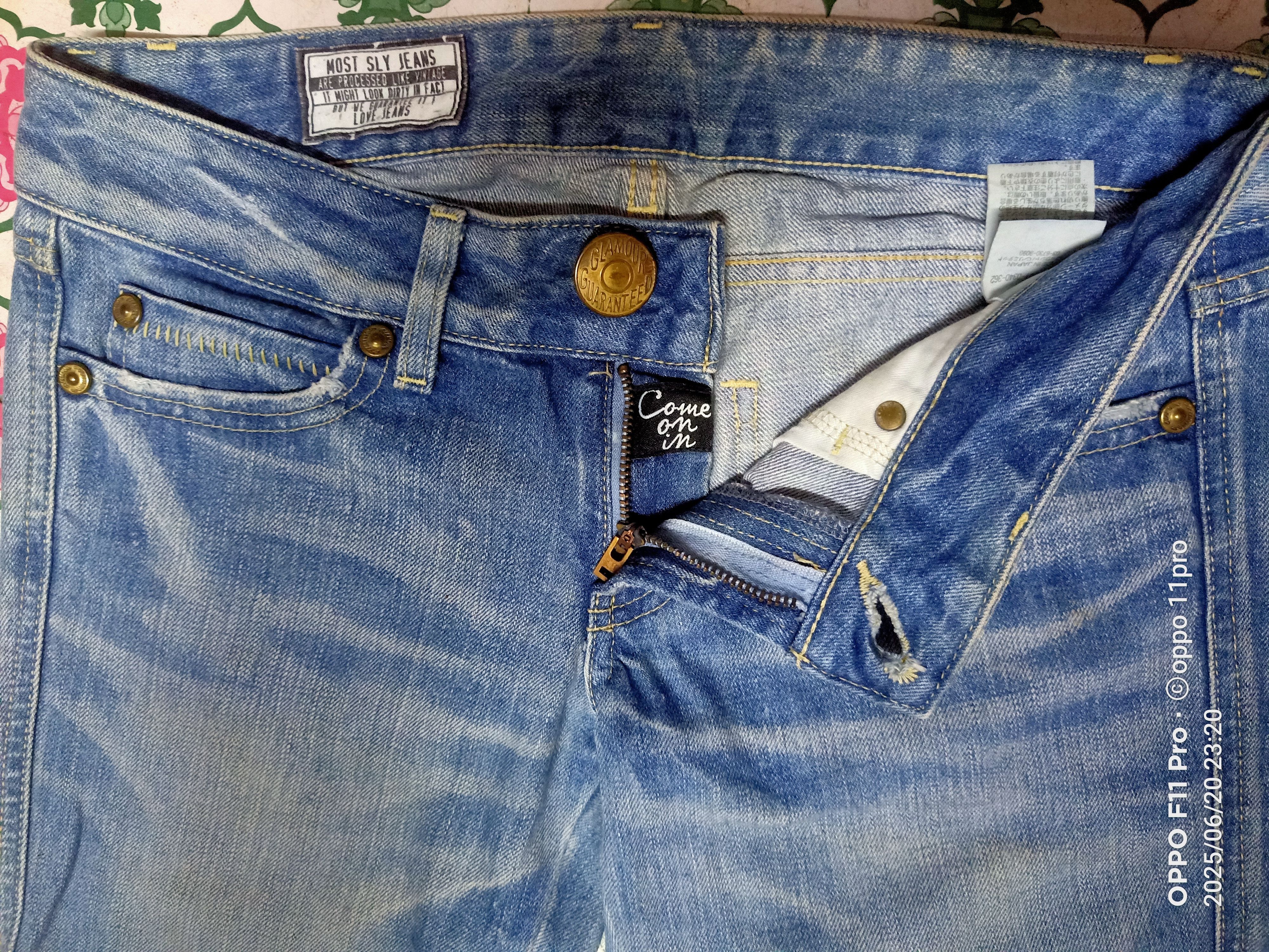 If Six Was Nine × Japanese Brand Glamour Guarantee SlimFit Women Denim Distressdenim Size 30" / US 8 / IT 44 - 8 Thumbnail