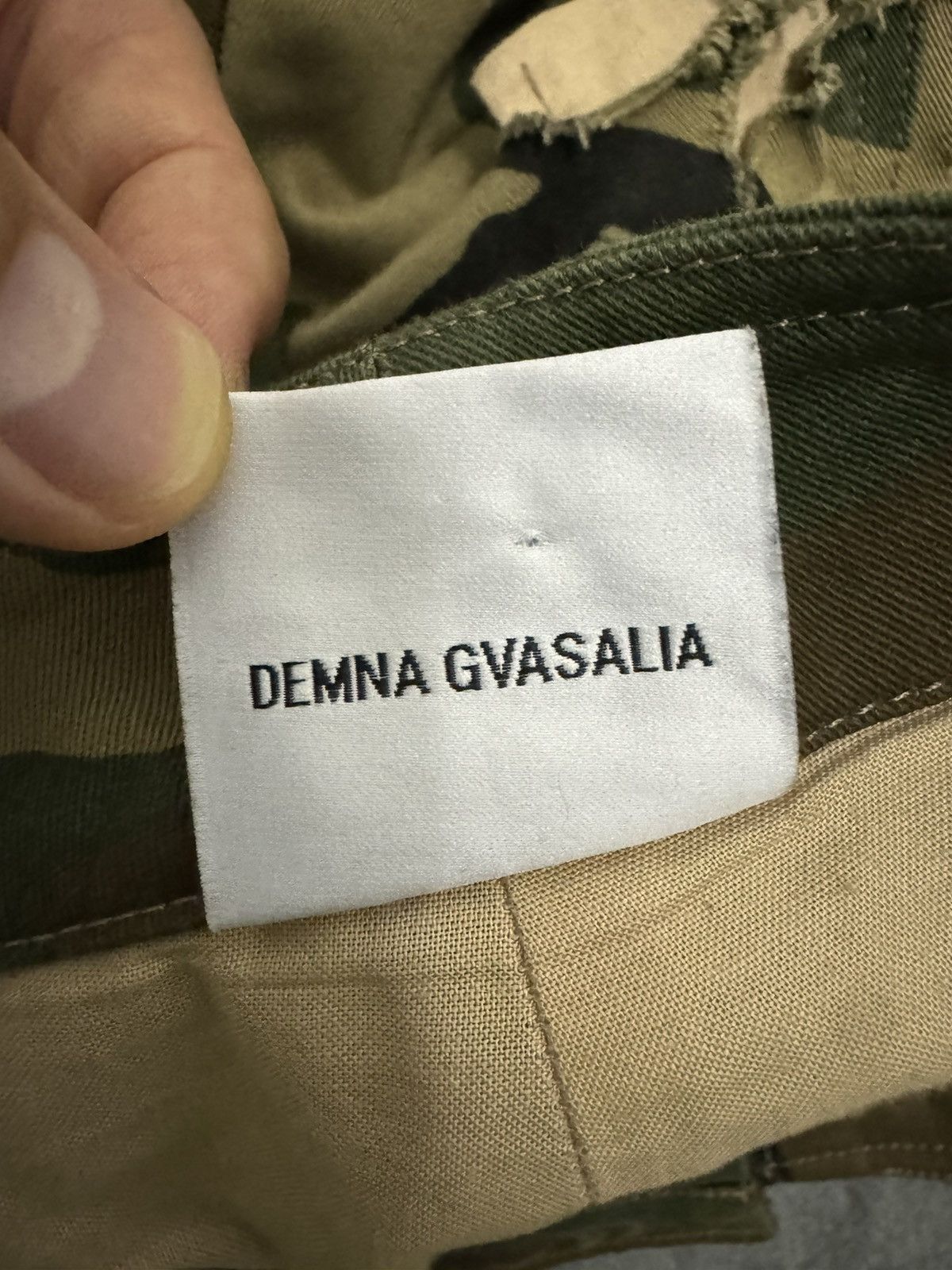 Vetements Lasercut Camo Cargo Pants Size US 32 / EU 48 - 9 Thumbnail