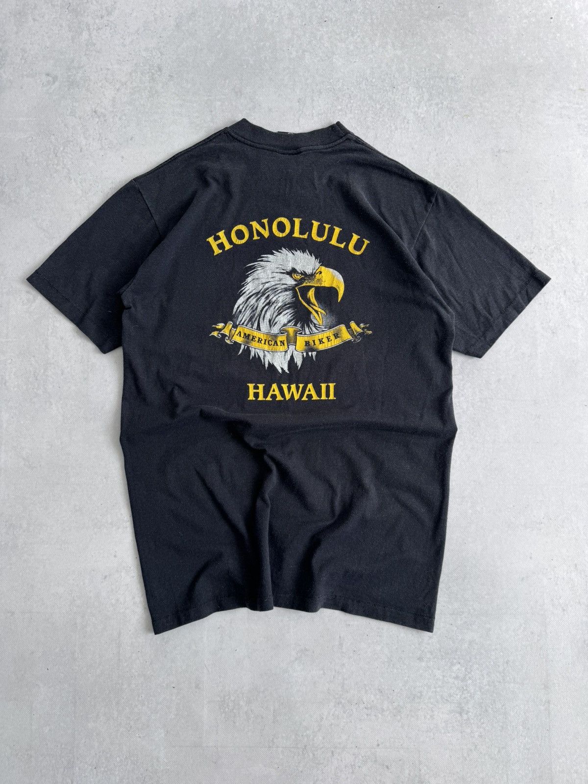 Harley Davidson Vintage 1988 Harley-Davidson Honolulu Hawaii Rare Unisex Tee Size US L / EU 52-54 / 3 - 2 Thumbnail