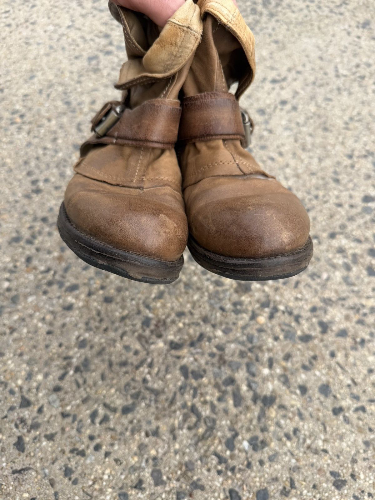 Avant-garde A.S.98 Meatl Leather Boots