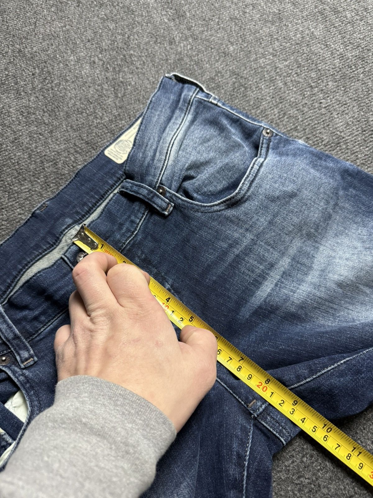 Diesel Luxury 00s Y2K Diesel Grupee-Ankle Super Slim Skinny Jeans Size 30" / US 8 / IT 44 - 20 Thumbnail
