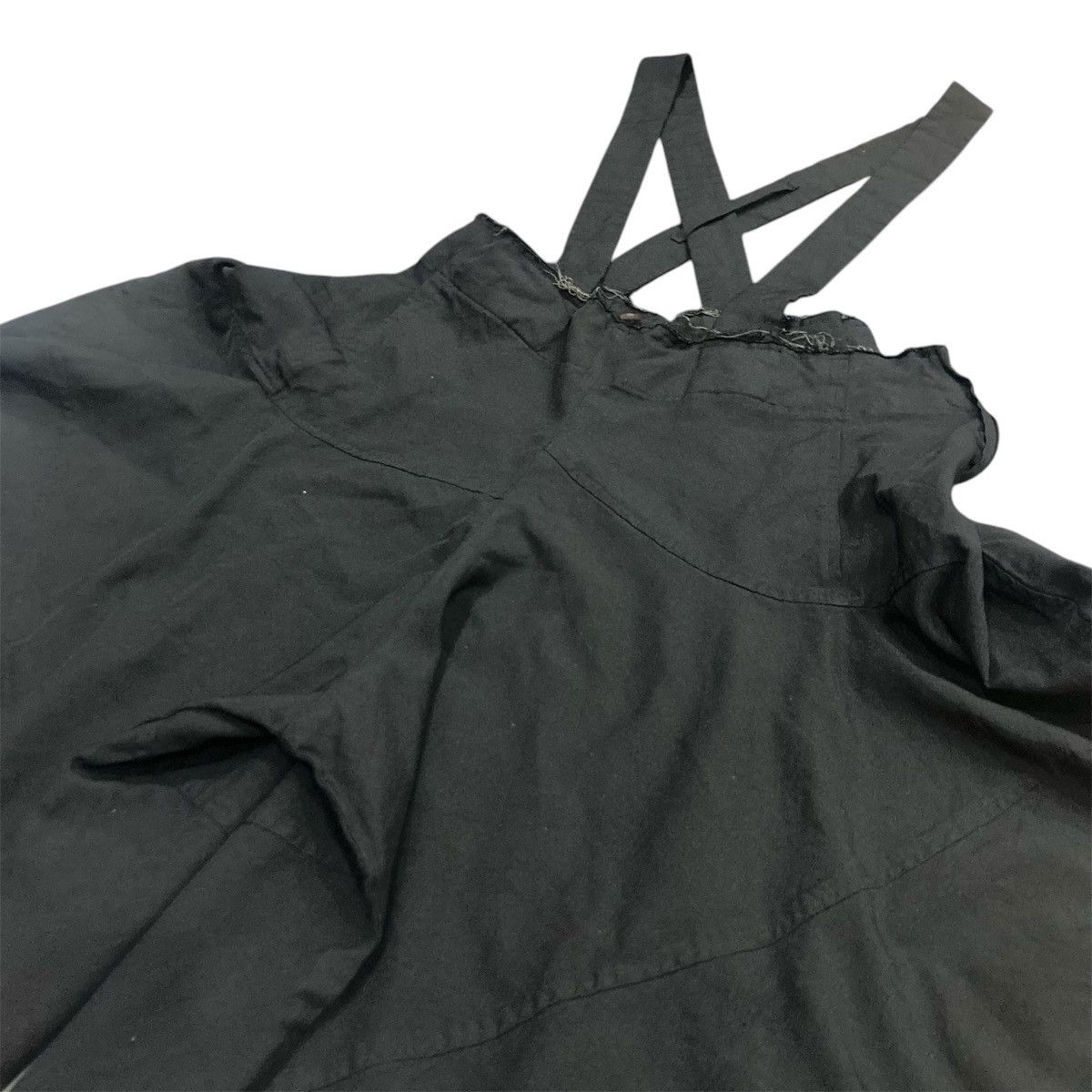 Comme des Garcons AD2014 POLY FULL LENGHT HANGING SHORT PANTS JUMPER Size 30" / US 8 / IT 44 - 4 Thumbnail