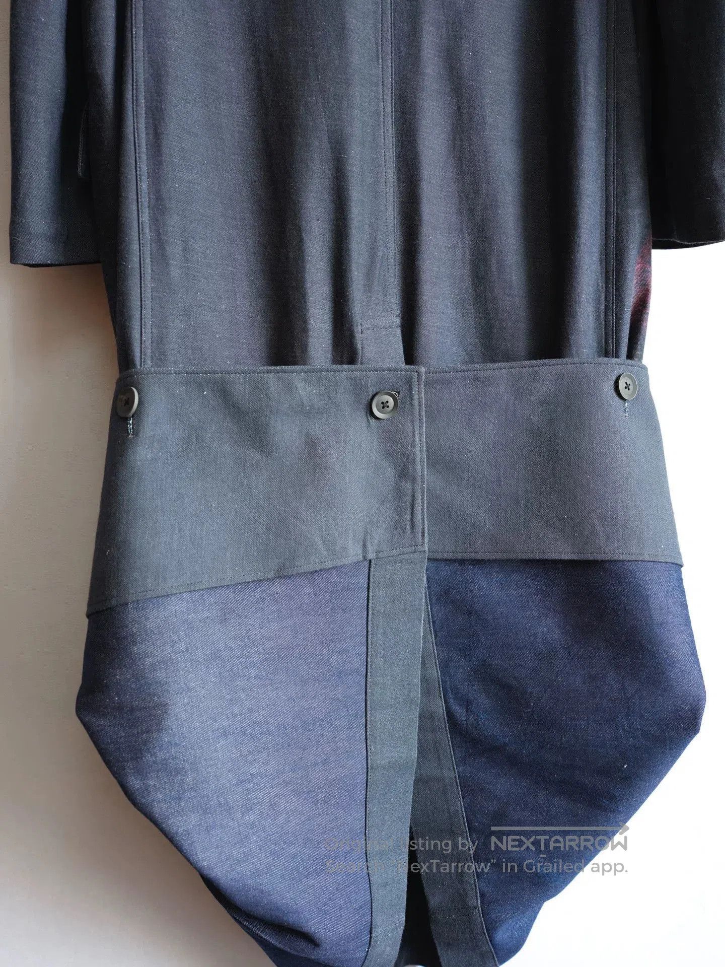 Yohji Yamamoto yohji yamamoto portrait print denim coat. Size S / US 4 / IT 40 - 6 Thumbnail