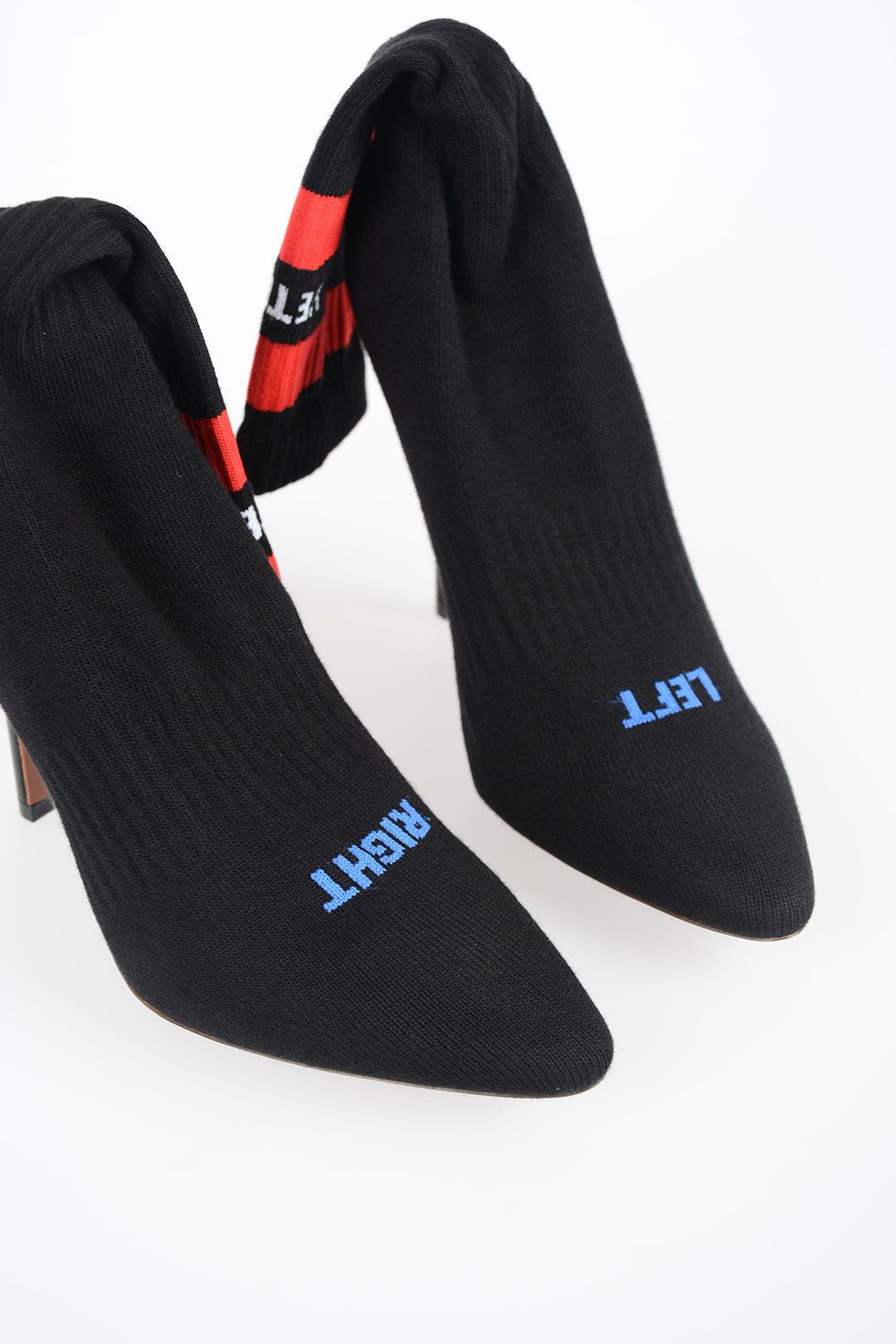 Vetements og1mm0824 Fabric Socks Boots in Black Size US 5 / IT 35 - 3 Thumbnail