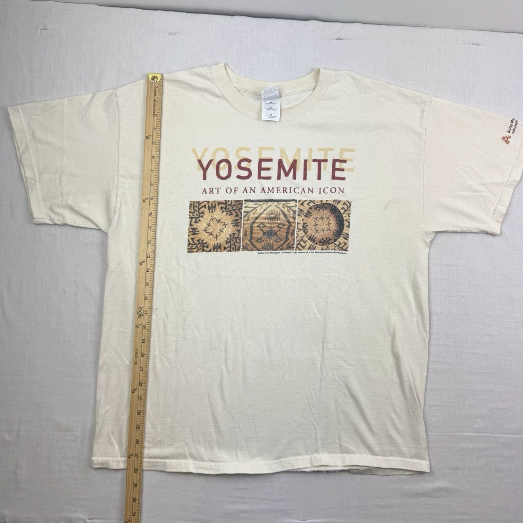 Gildan Vintage Gildan Yosemite National Park T-Shirt Adult XL Brown Nature 90s Outdoor Art Y2K Men's Size US XL / EU 56 / 4 - 7 Thumbnail