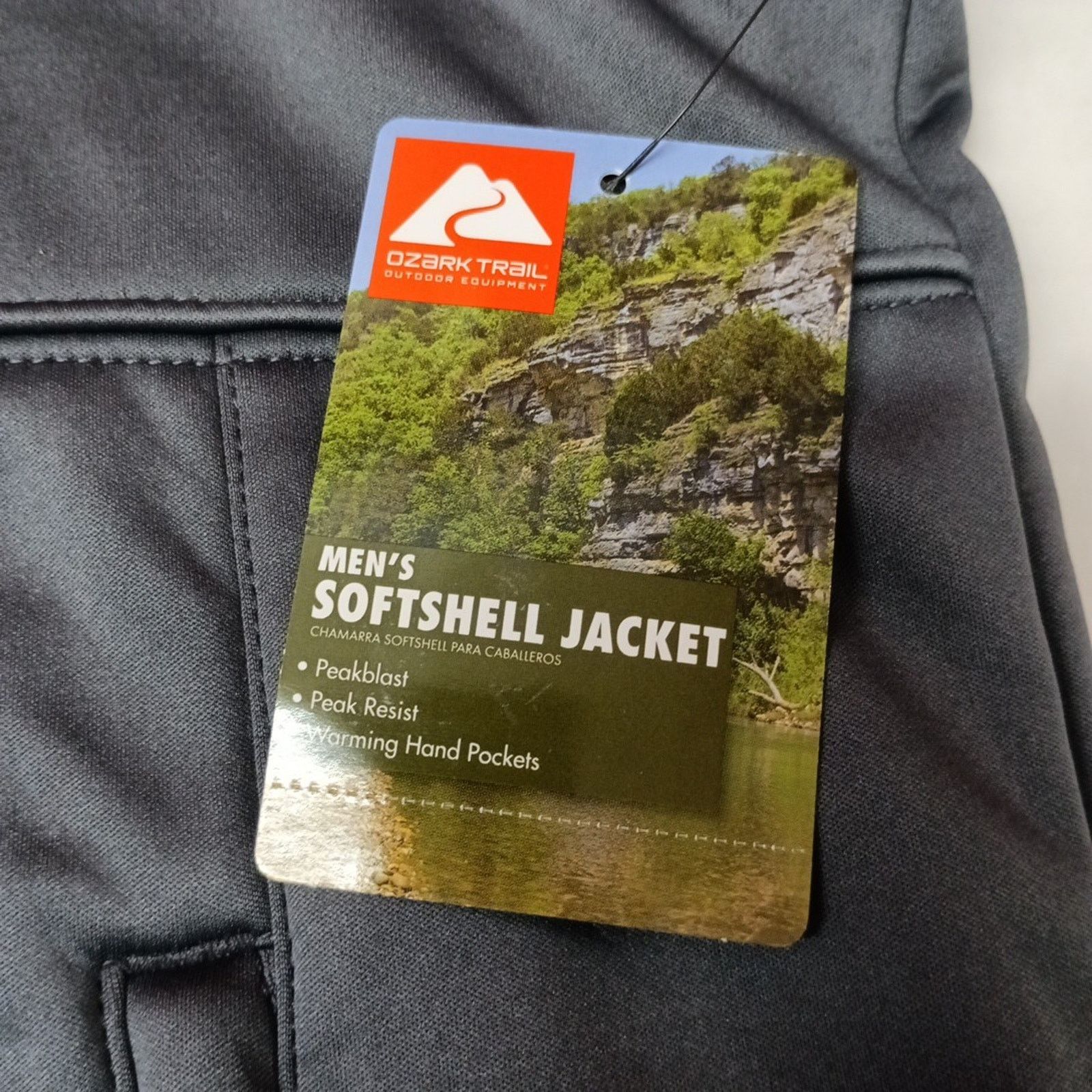 Other Ozark Trail Men's Size 3XL (54-56) Charcoal Softshell Jacket Size US XXS / EU 40 - 4 Thumbnail