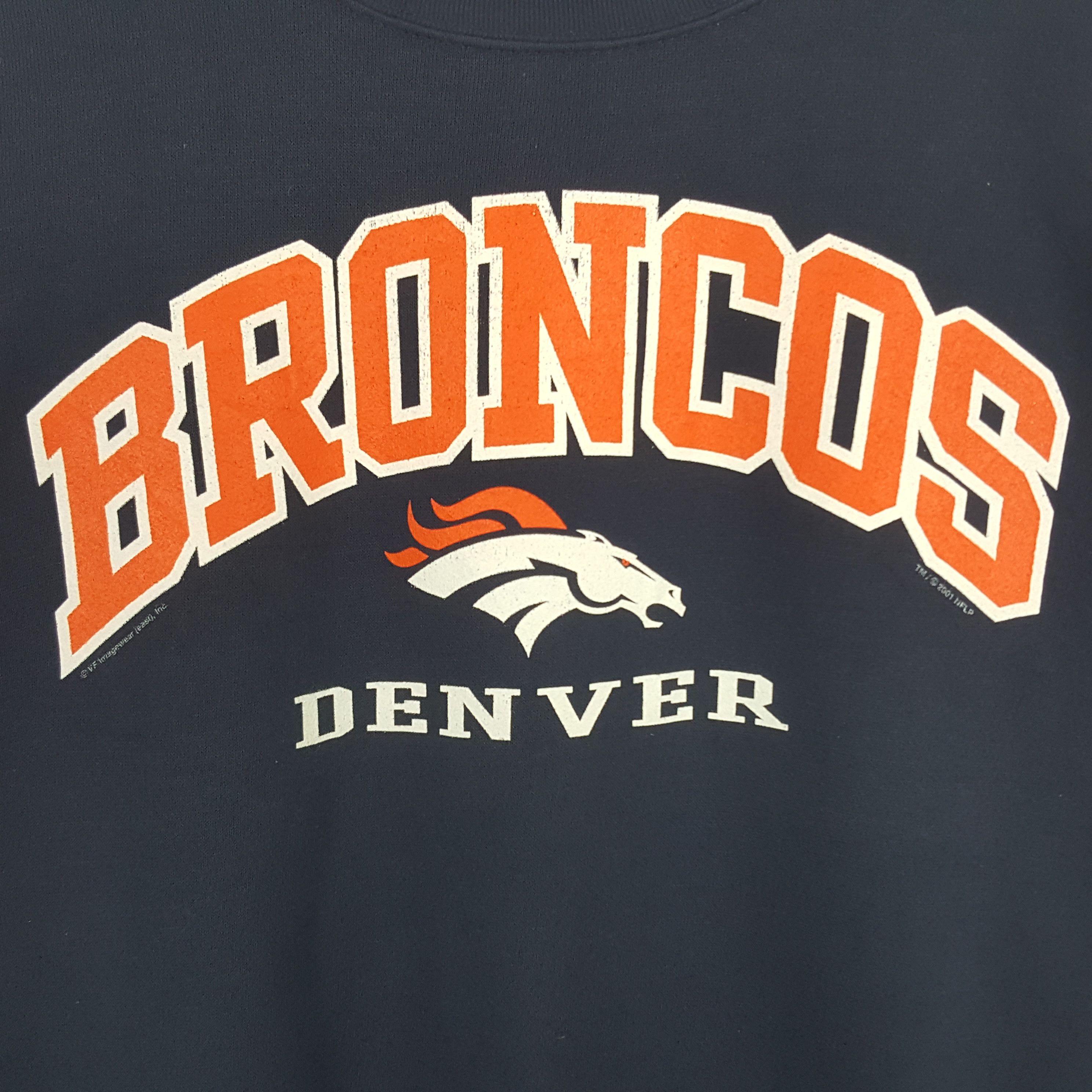 CSA × NFL × Vintage Vintage BRONCOS DENVER sweatshirt Size US L / EU 52-54 / 3 - 2 Thumbnail