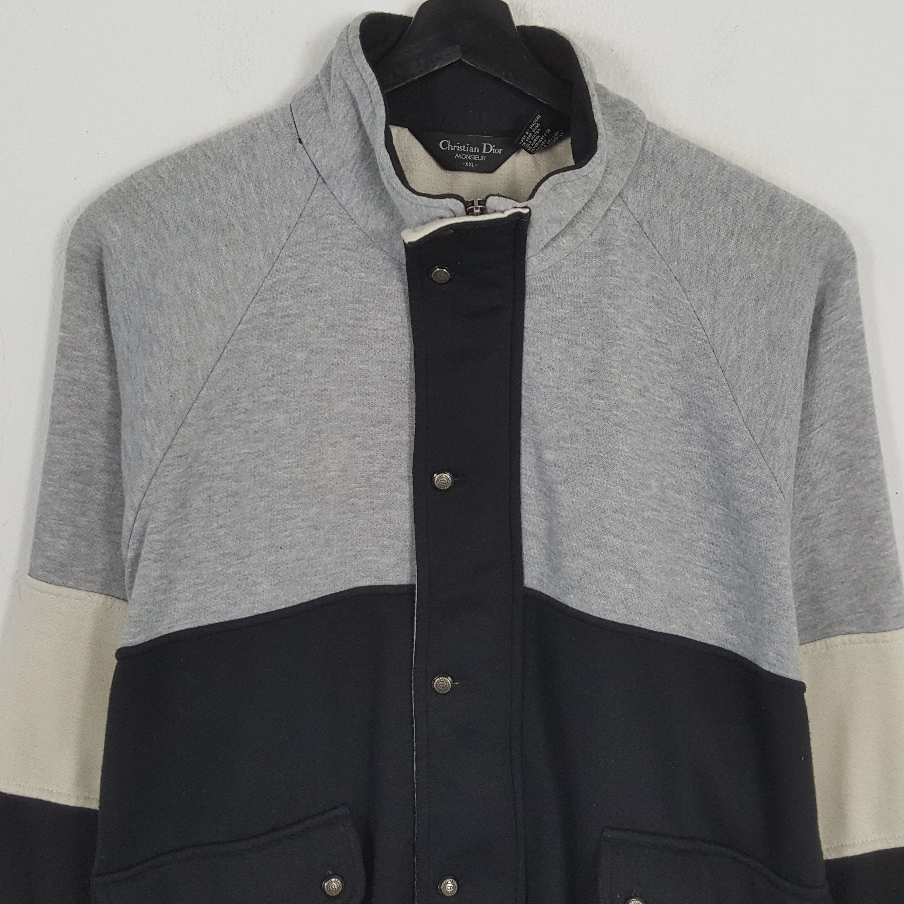 Christian Dior Monsieur CHRISTIAN DIOR Monsieur Nice Design Custom Jacket Sweater Size US XL / EU 56 / 4 - 4 Thumbnail