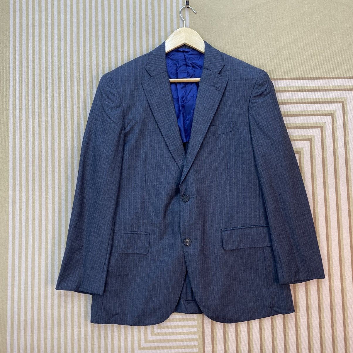 Ermenegildo Zegna 🫶 Vintage Ermenegildo Zegna Checked Jacket Size US M / EU 48-50 / 2 - 1 Thumbnail